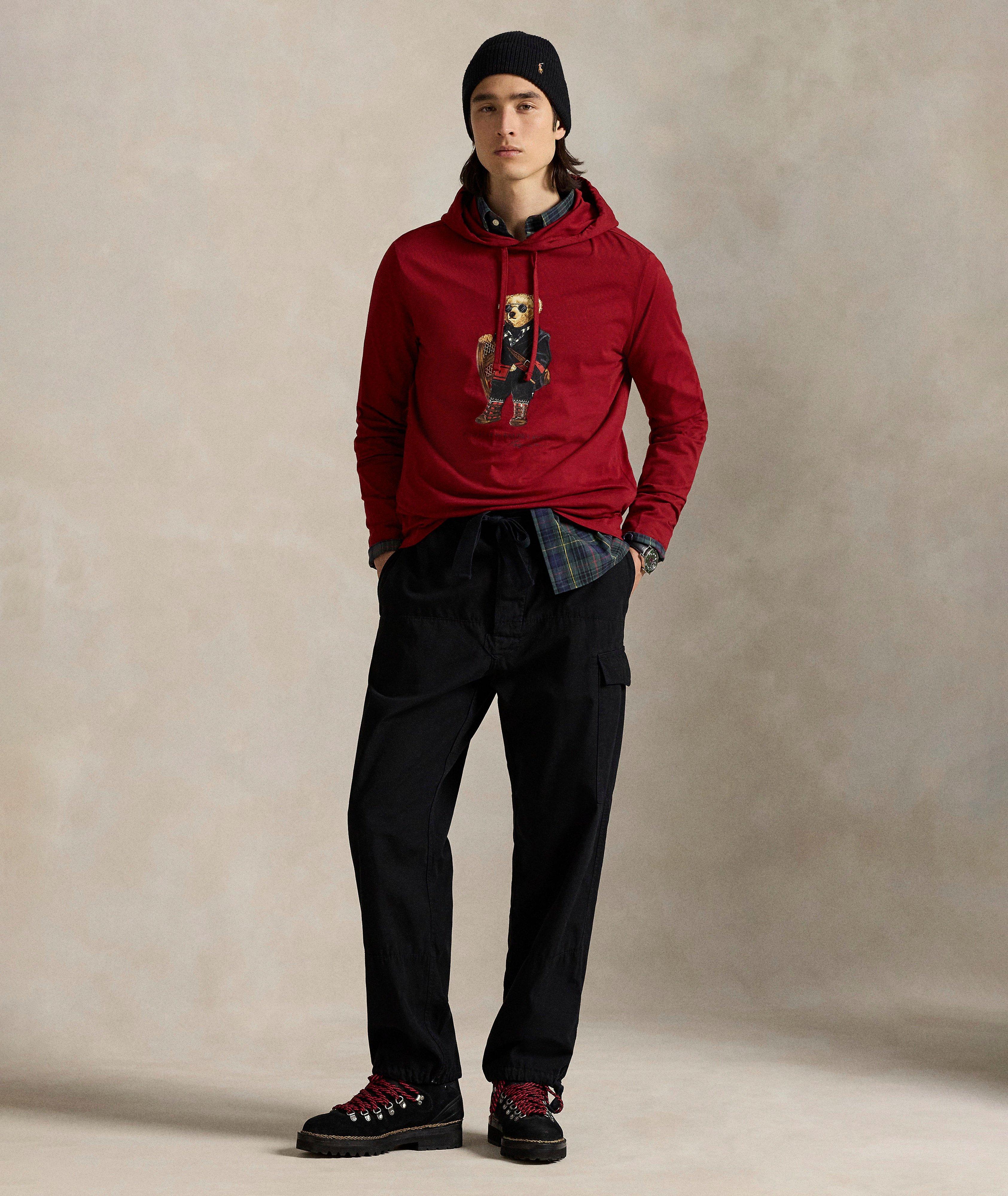 Polo Bear Jersey Hooded T-Shirt  image 3