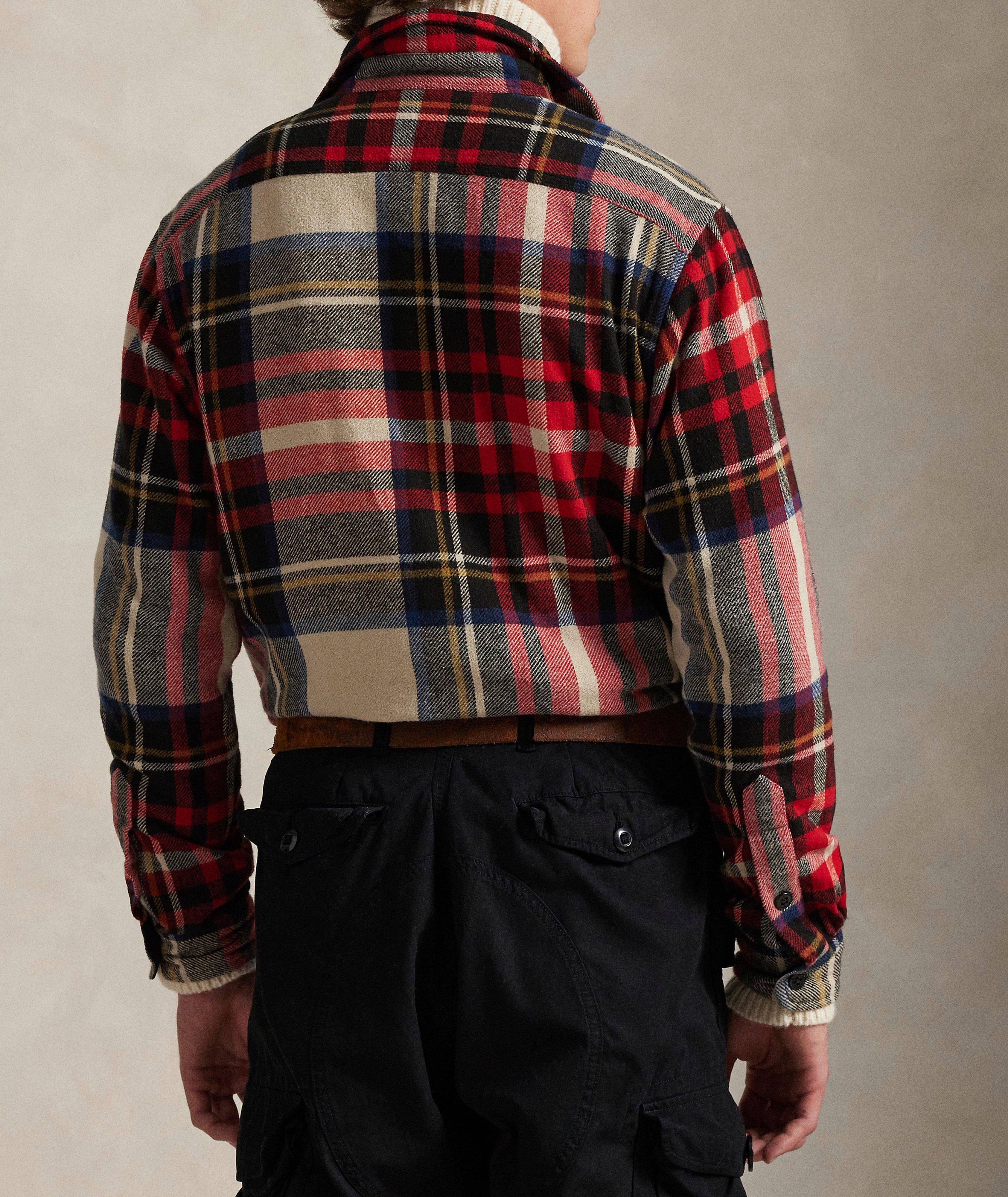 Checked Flannel Overshirt  image 2