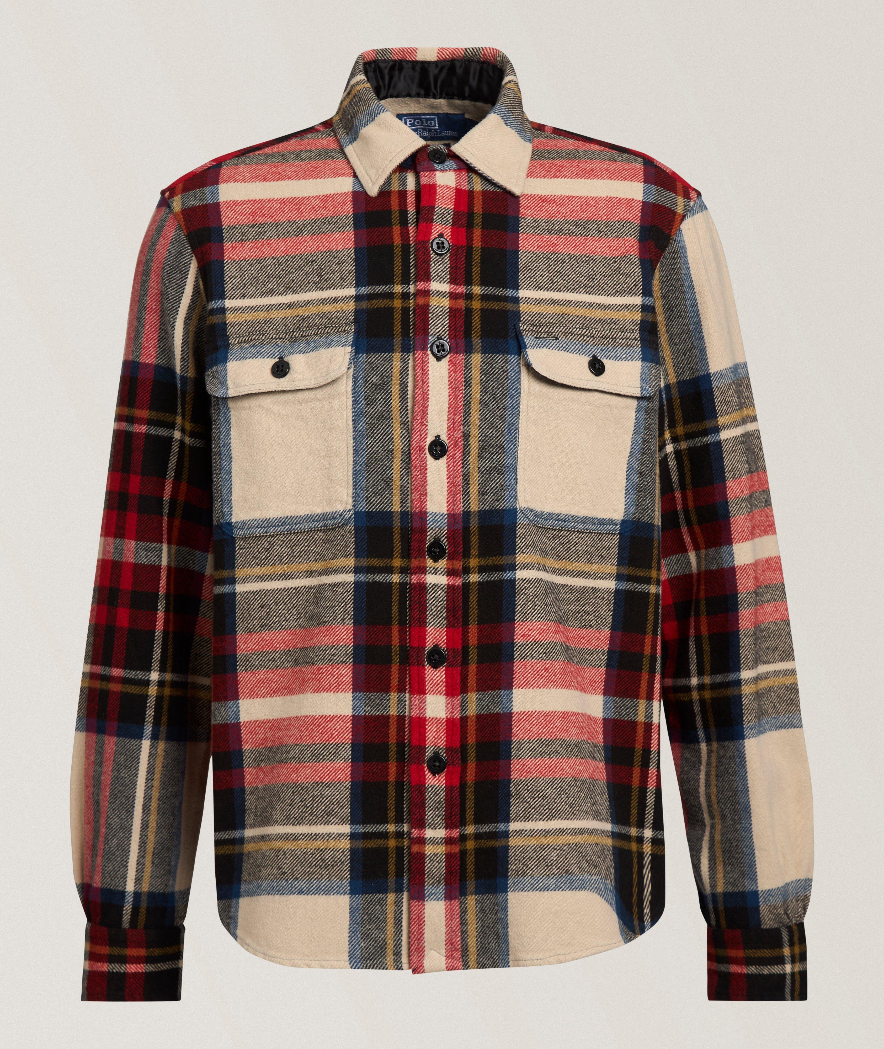 Checked Flannel Overshirt  image 0