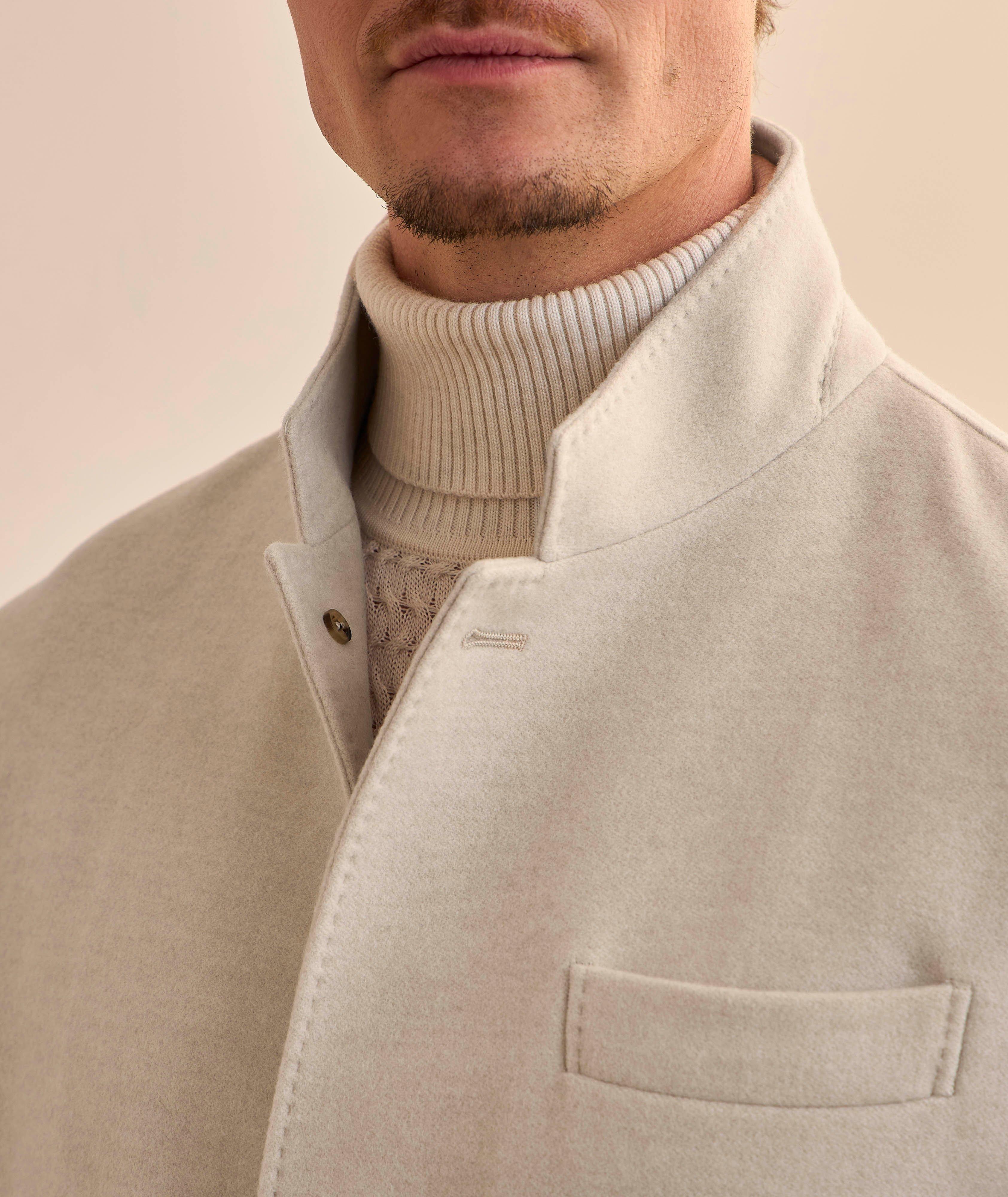 Mélange Cashmere Coat image 3