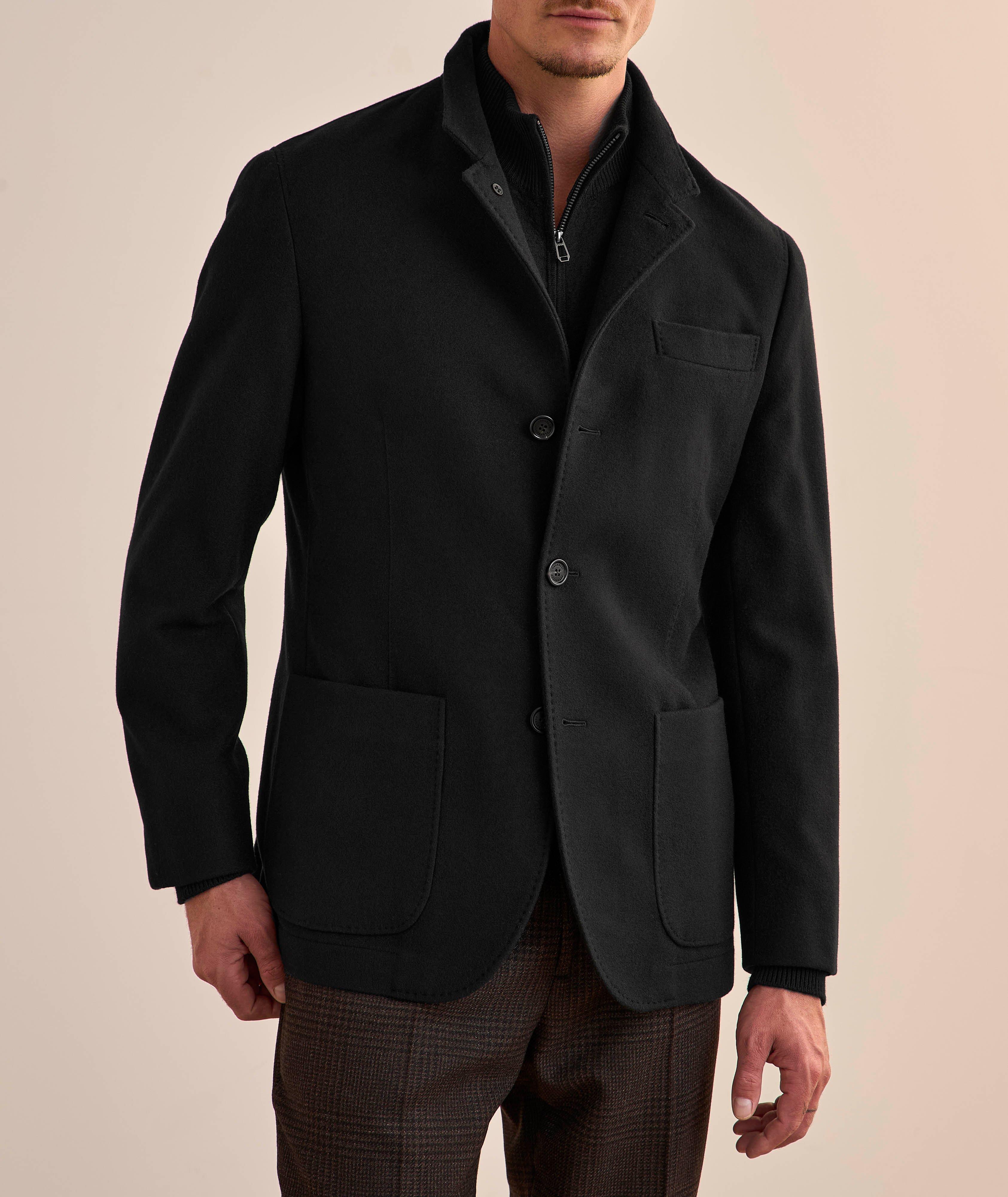 Felted Cashmere Coat image 1