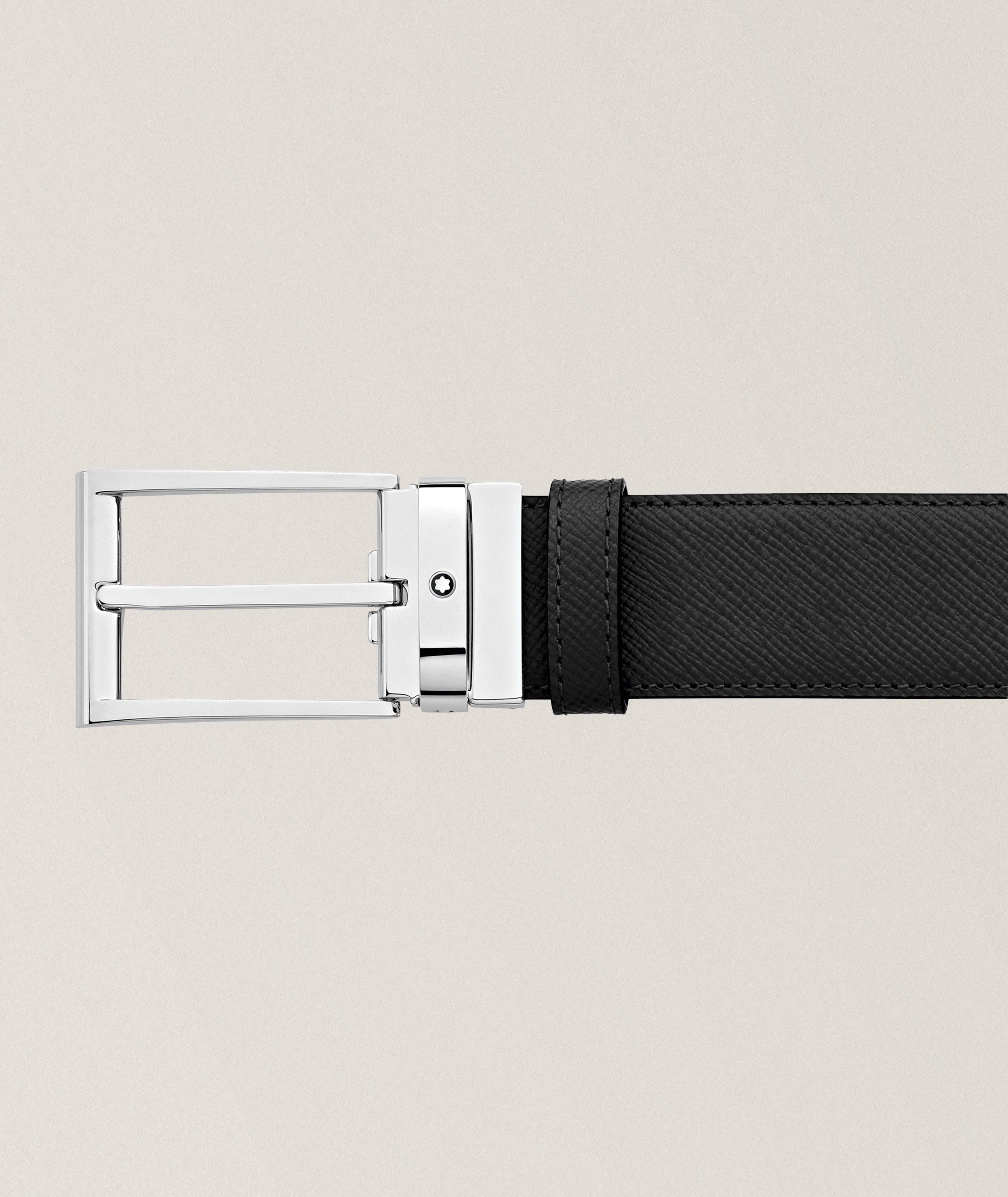 Reversible Saffiano Leather Belt  image 1