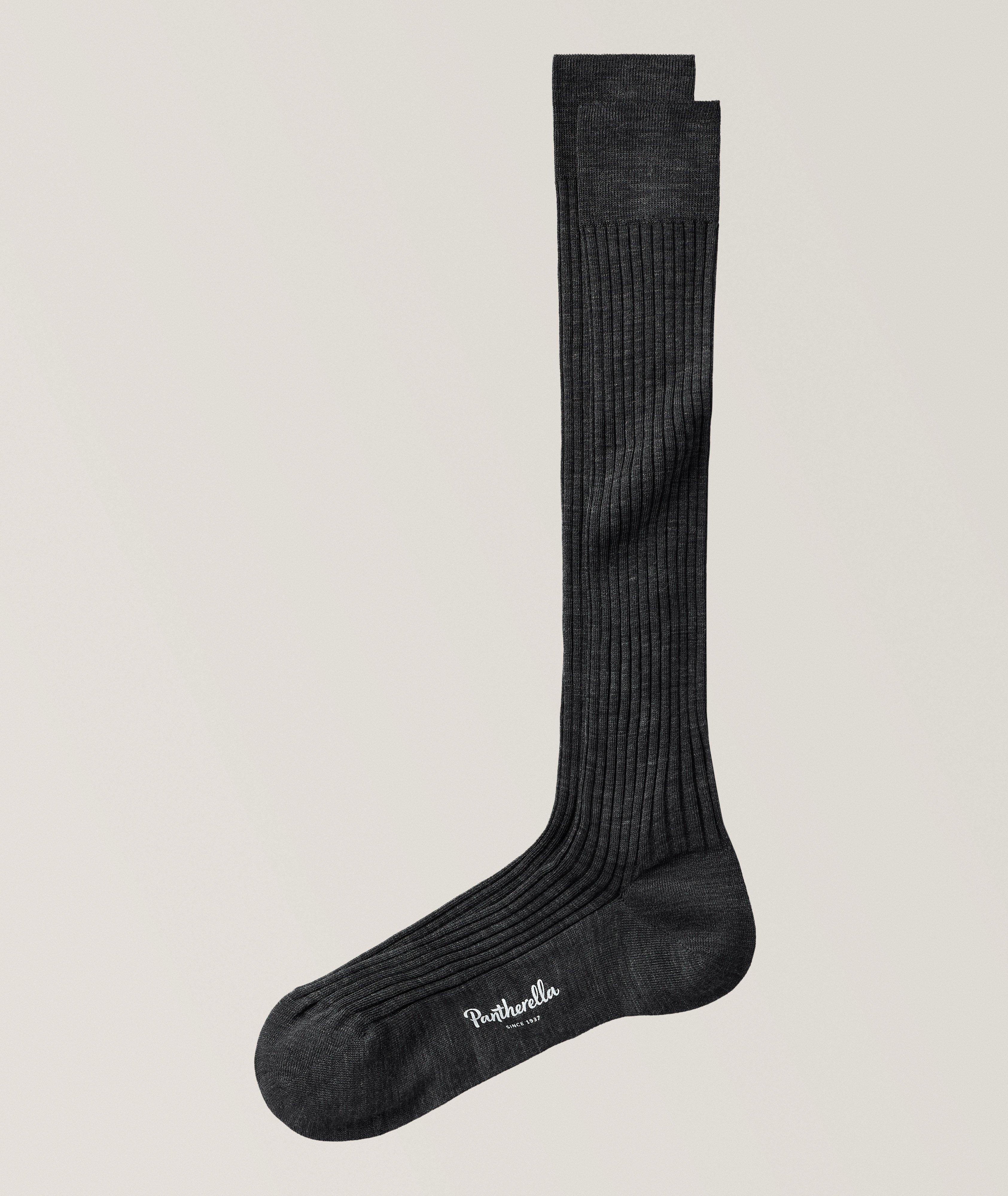 Knee-High Merino Ribbed Socks  image 0