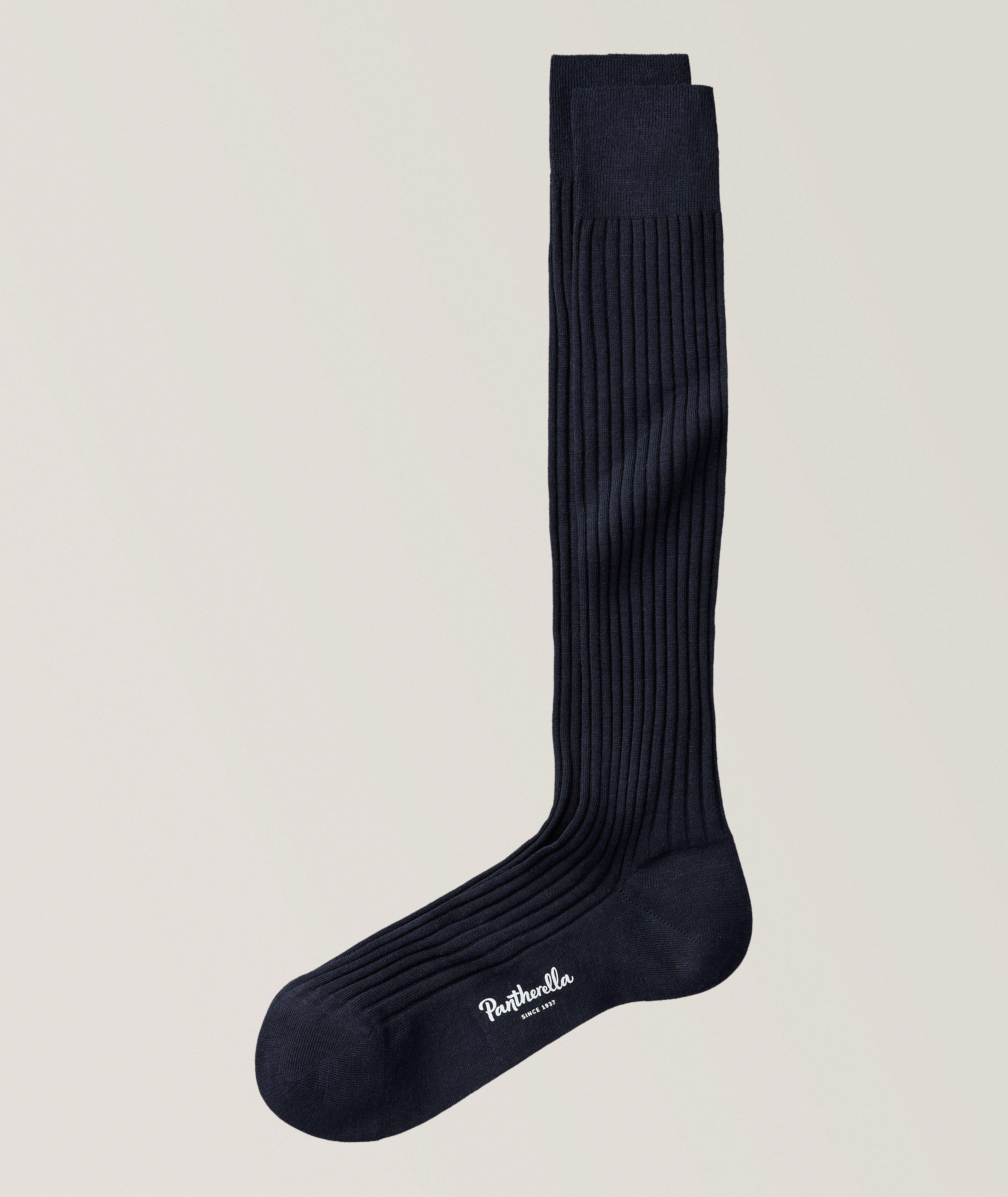 Knee-High Merino Ribbed Socks  image 0