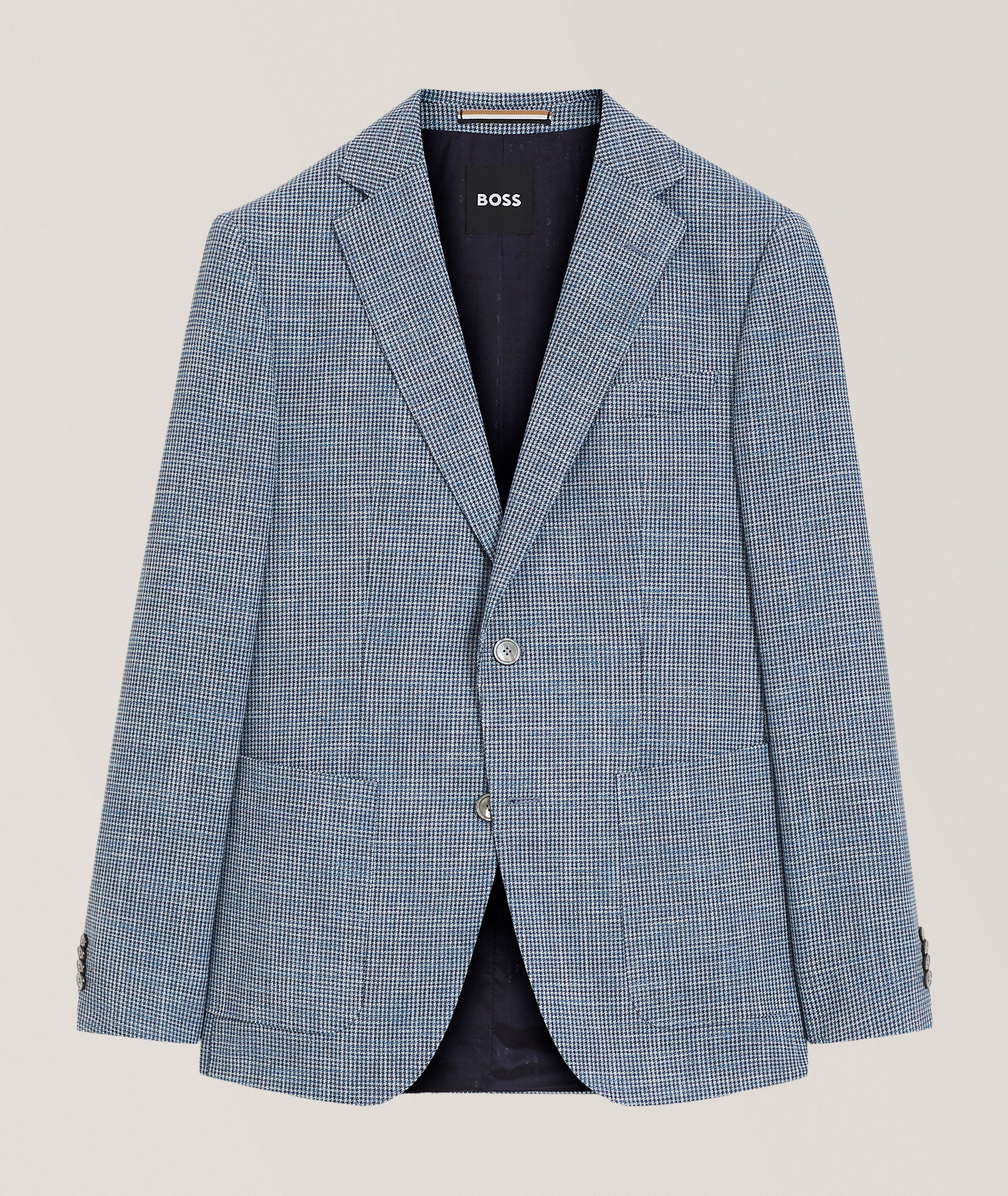 Emporio Armani 3D Micro-Textured Sport Jacket | Sport Jackets
