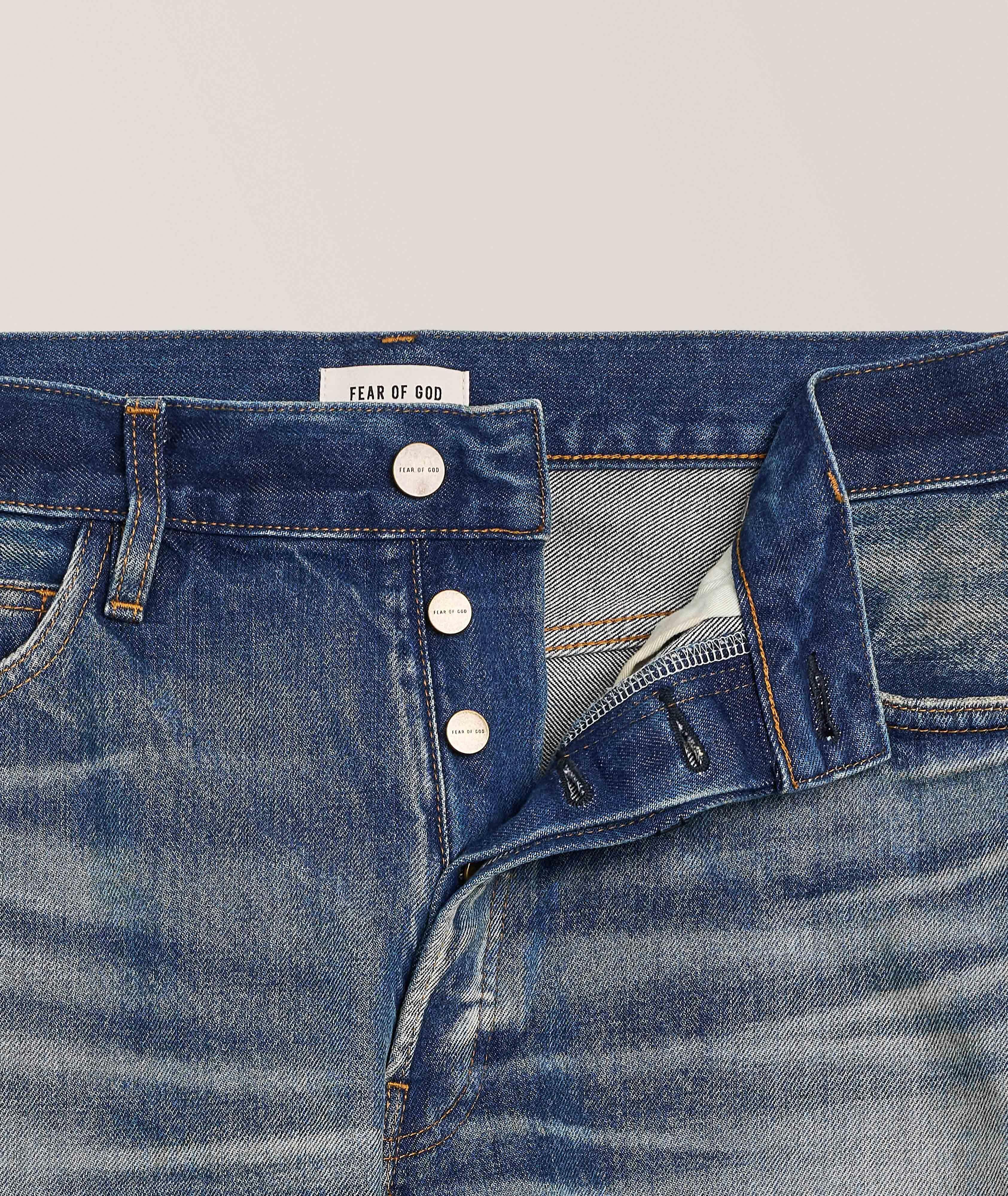 Classic 5-Pocket Straight Jeans  image 1