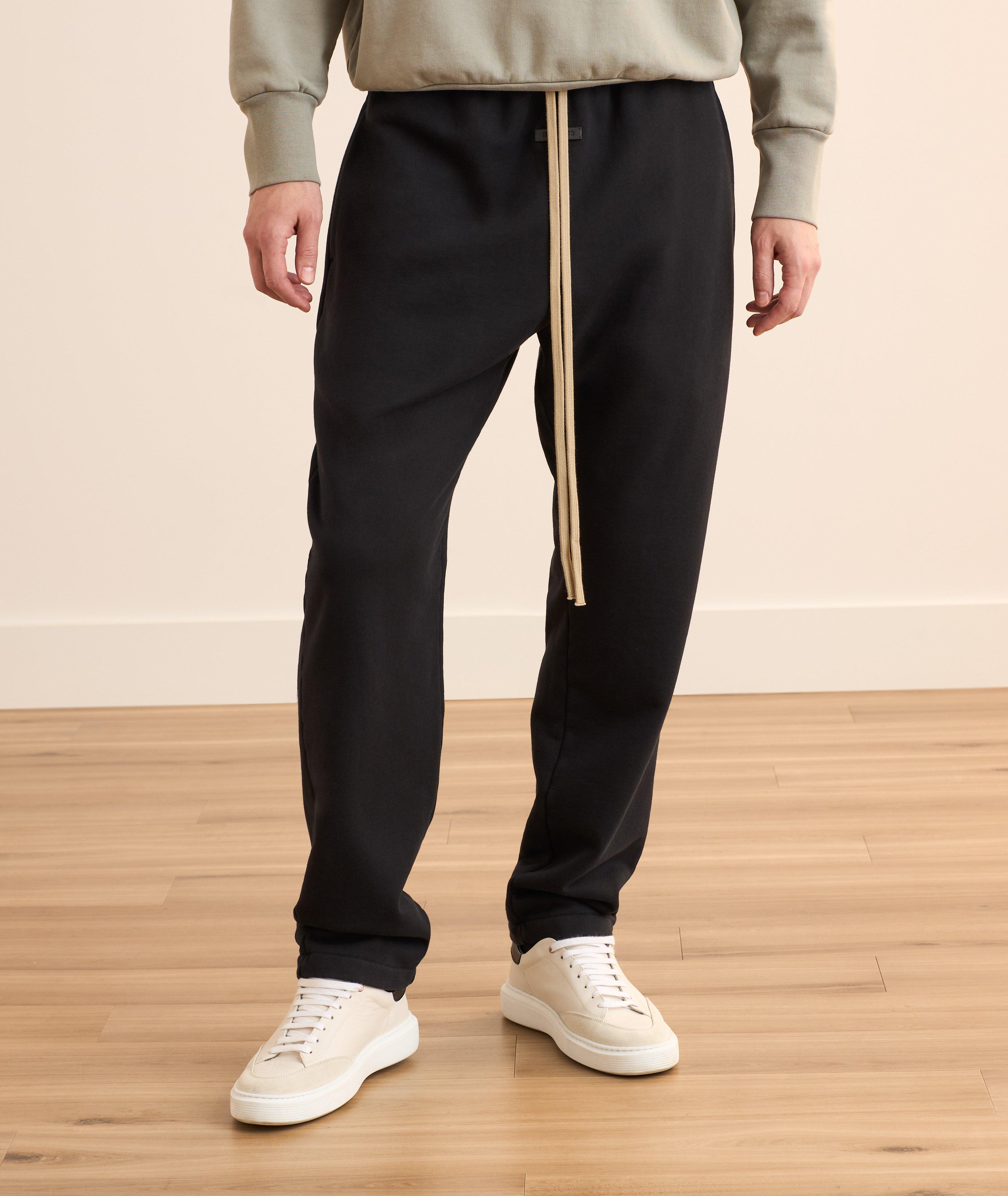 Pantalon de survêtement en molleton de coton image 1