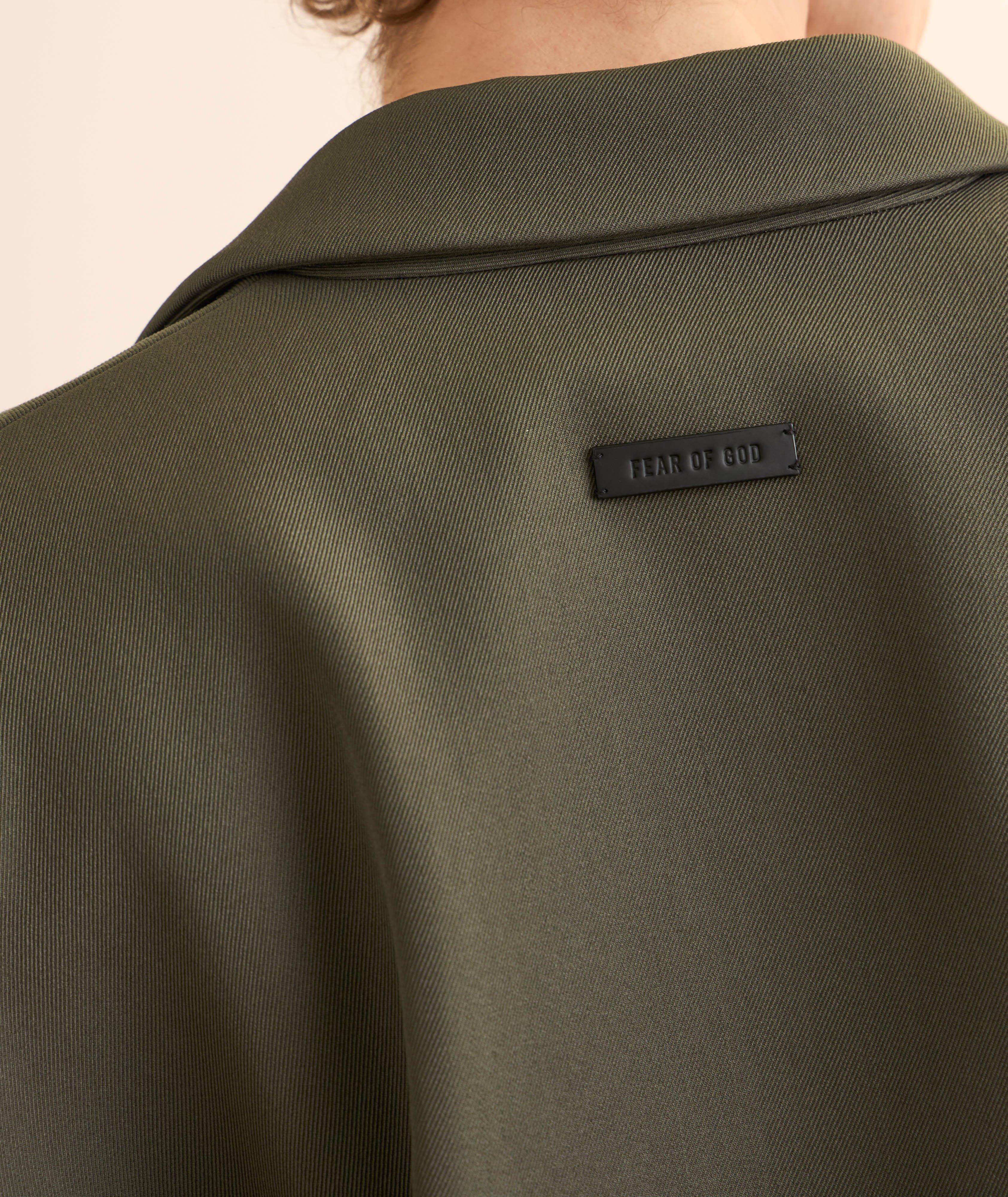 Veste de sport courte en laine et coton image 5