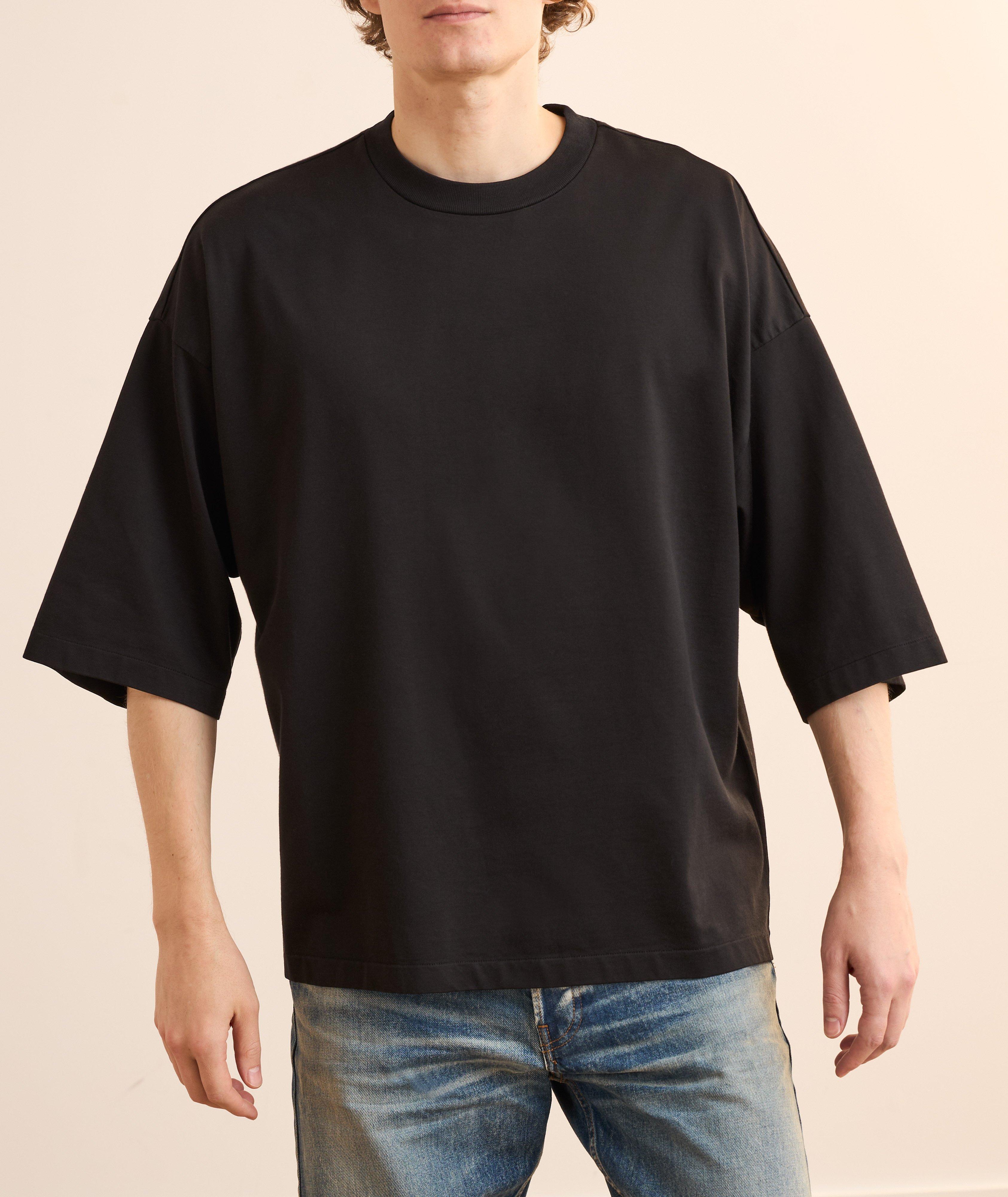 Relaxed Cotton-Blend T-Shirt  image 1