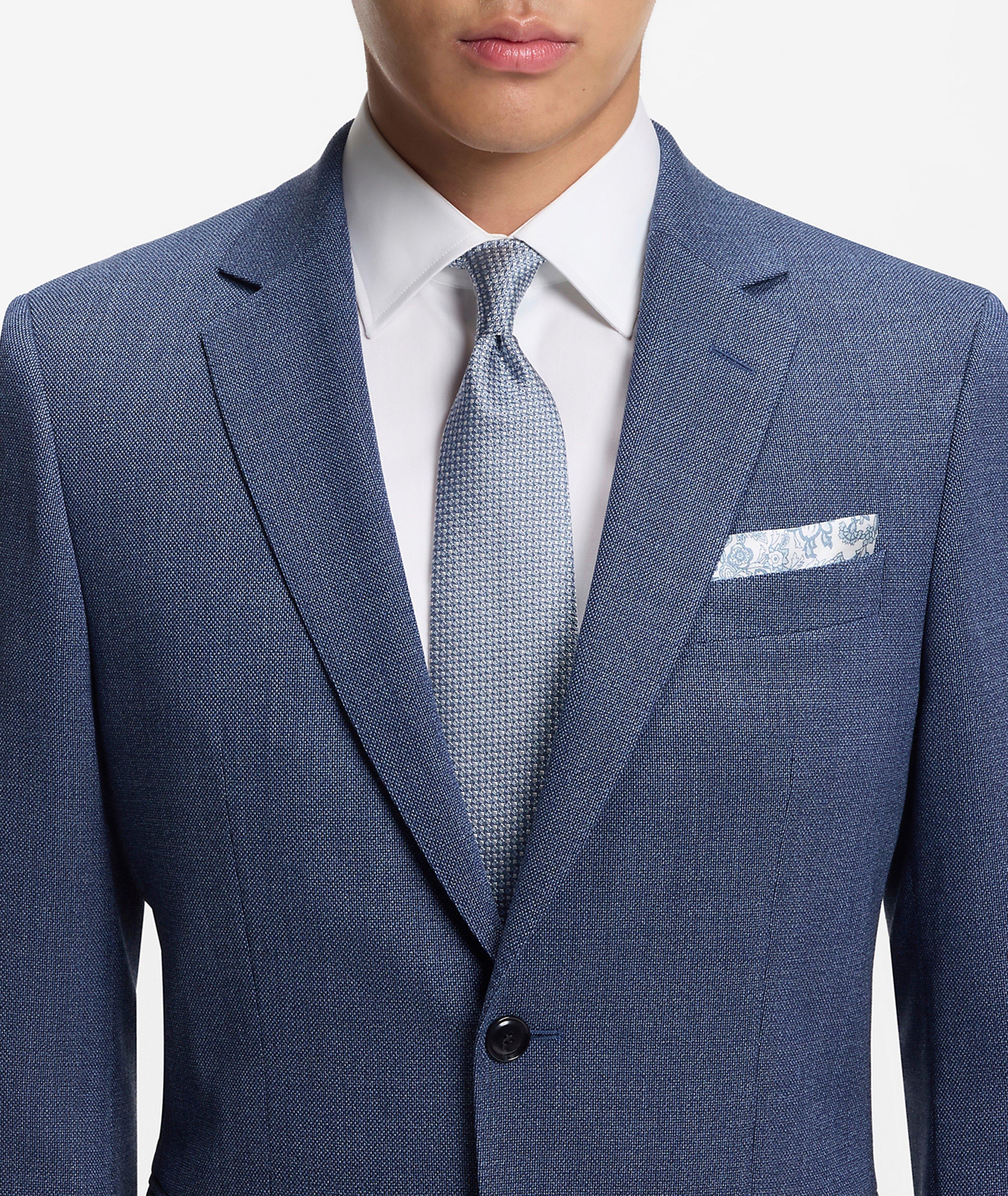 Micro-Neat Silk-Blend Jacquard Tie  image 3