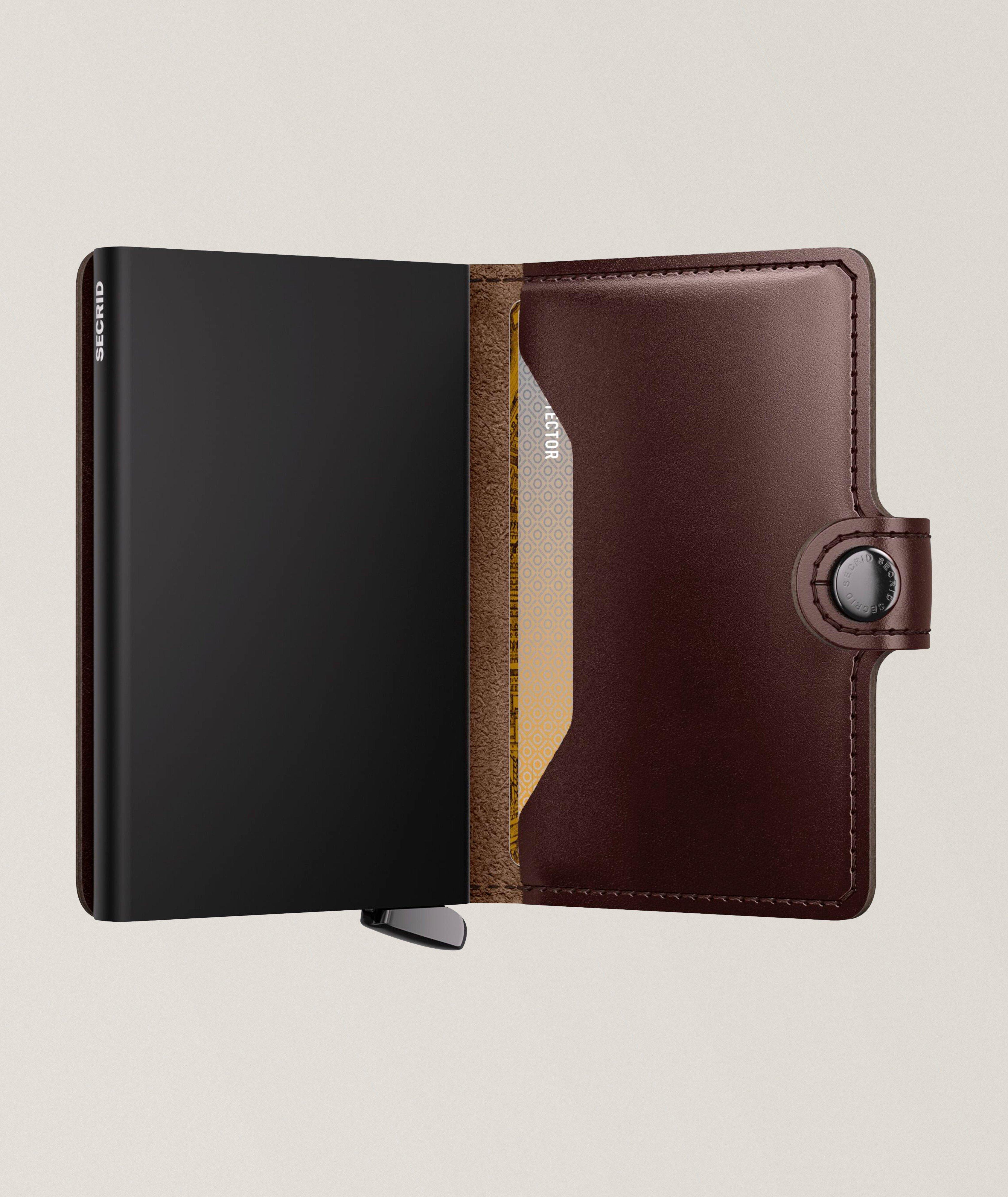 Vegetable-Tanned Leather Miniwallet image 1