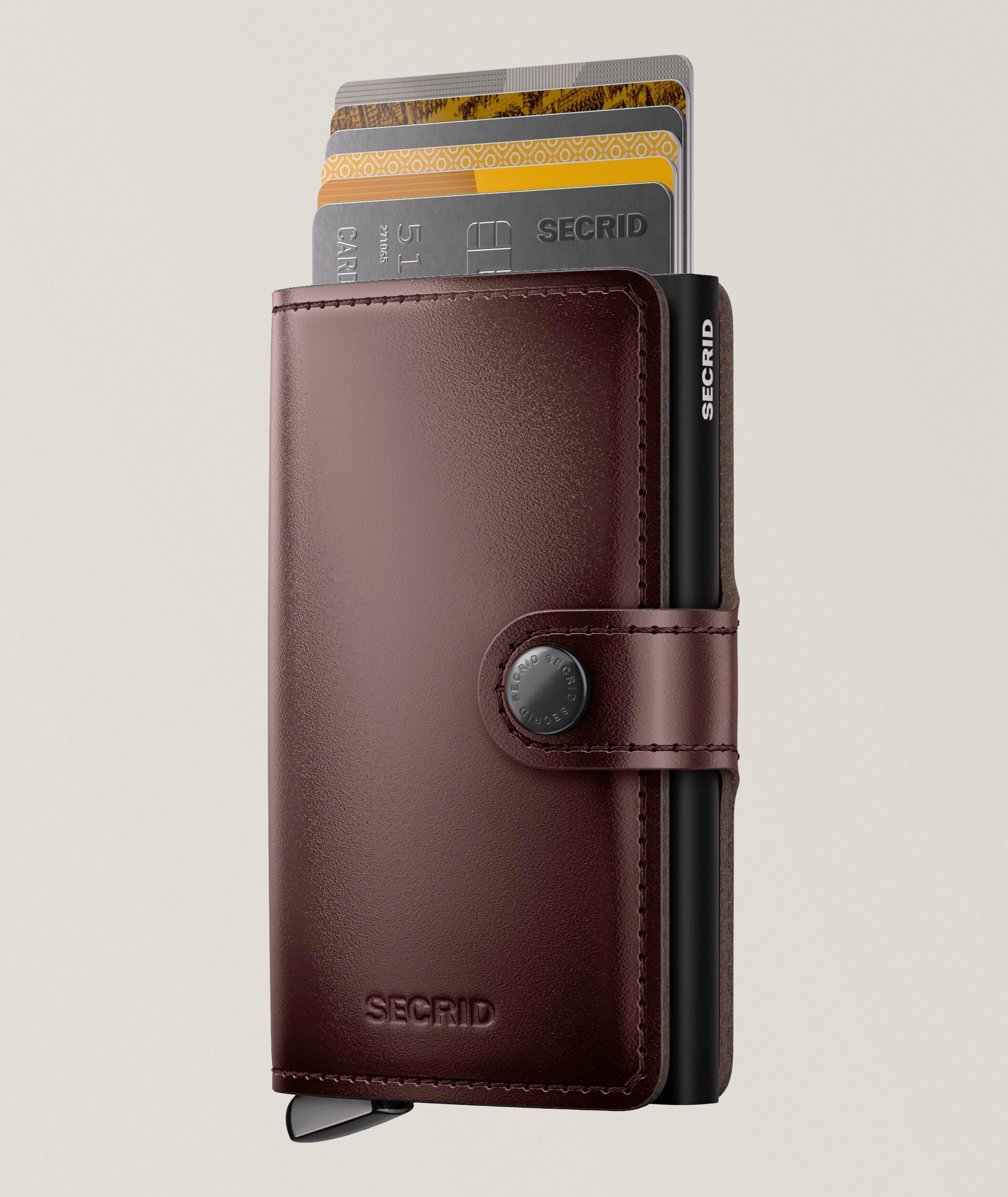 Vegetable-Tanned Leather Miniwallet image 3