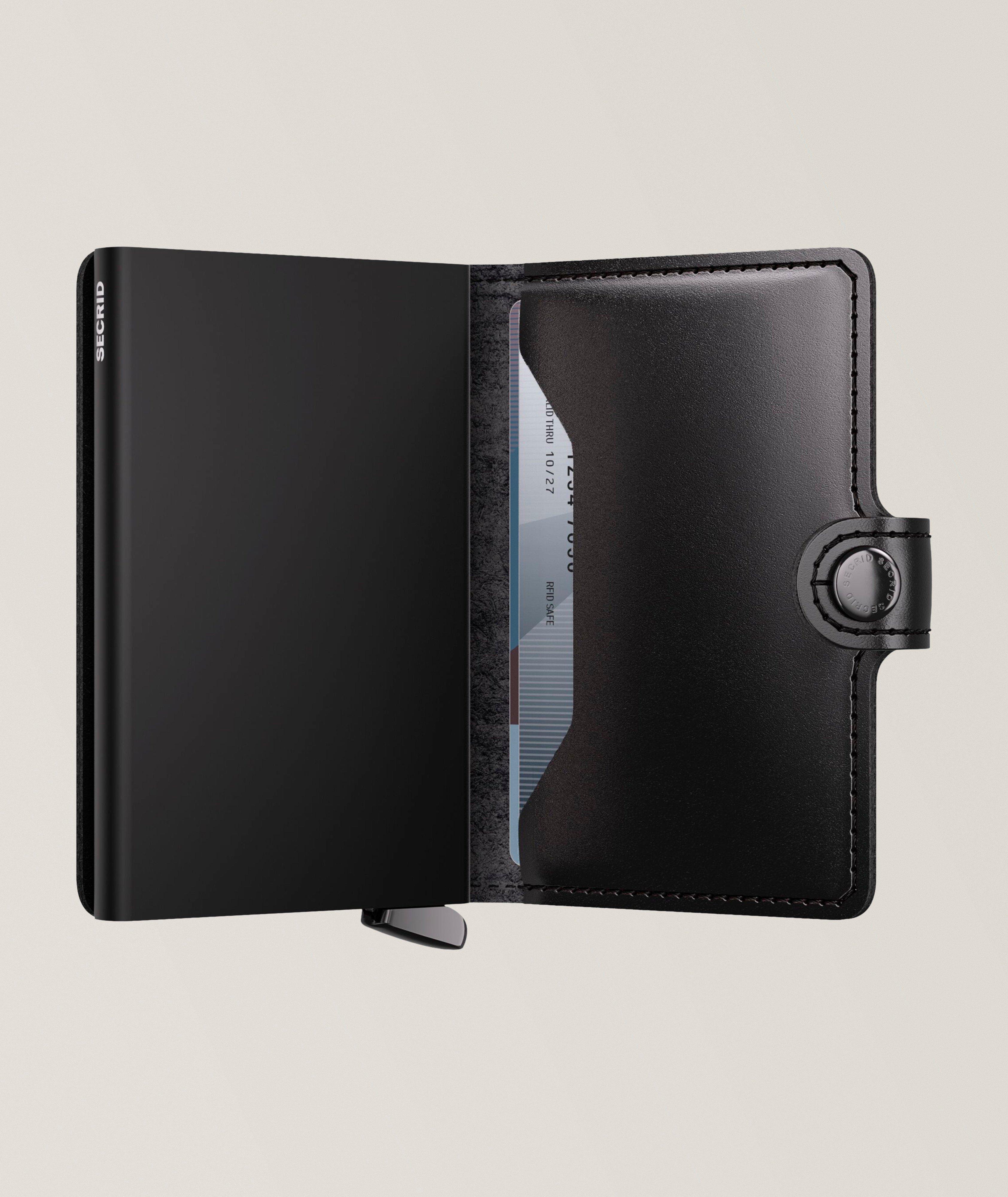 Mini-portefeuille en cuir tanné végétal image 1