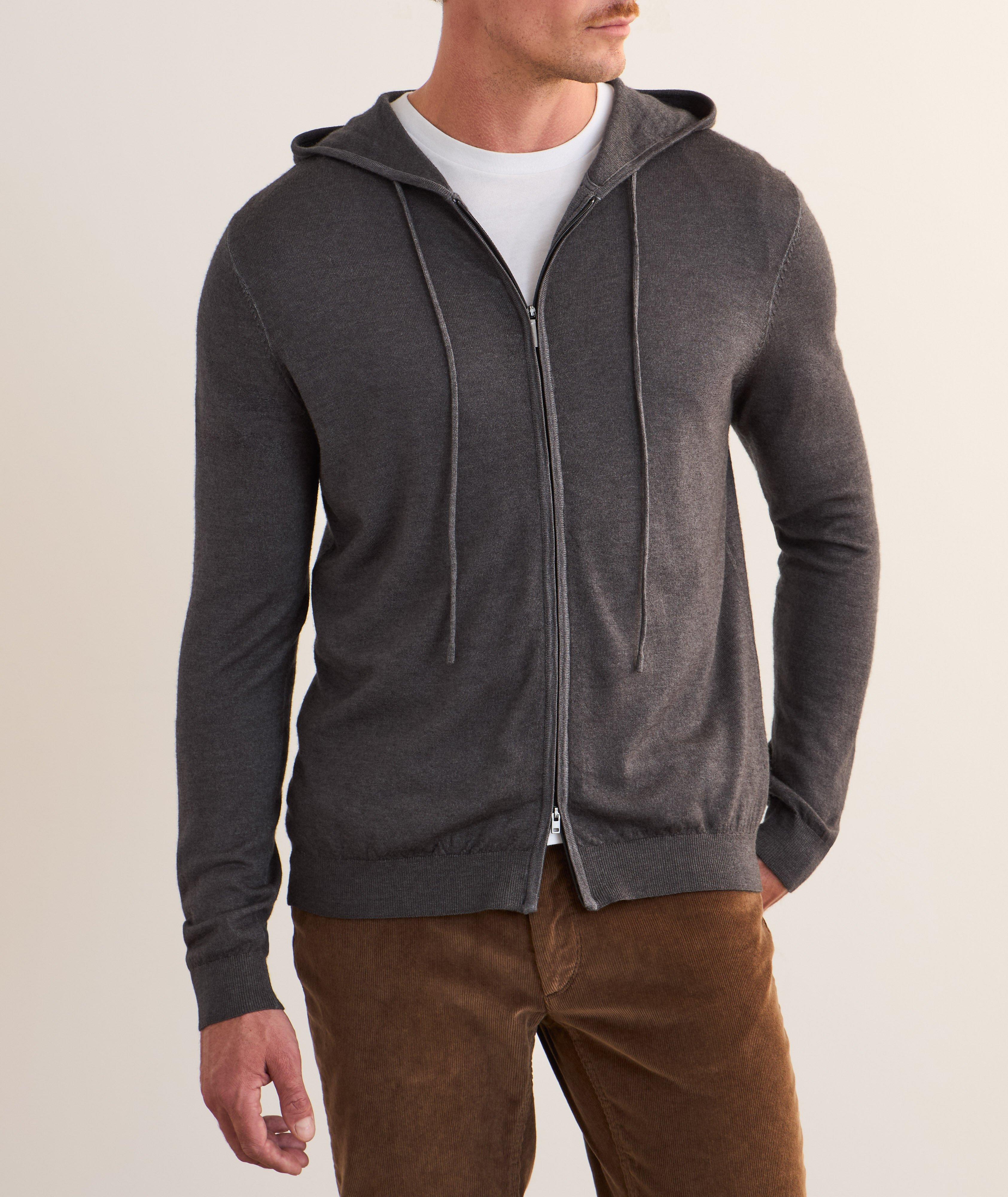 Extrafine Full-Zip Hooded Sweater image 1