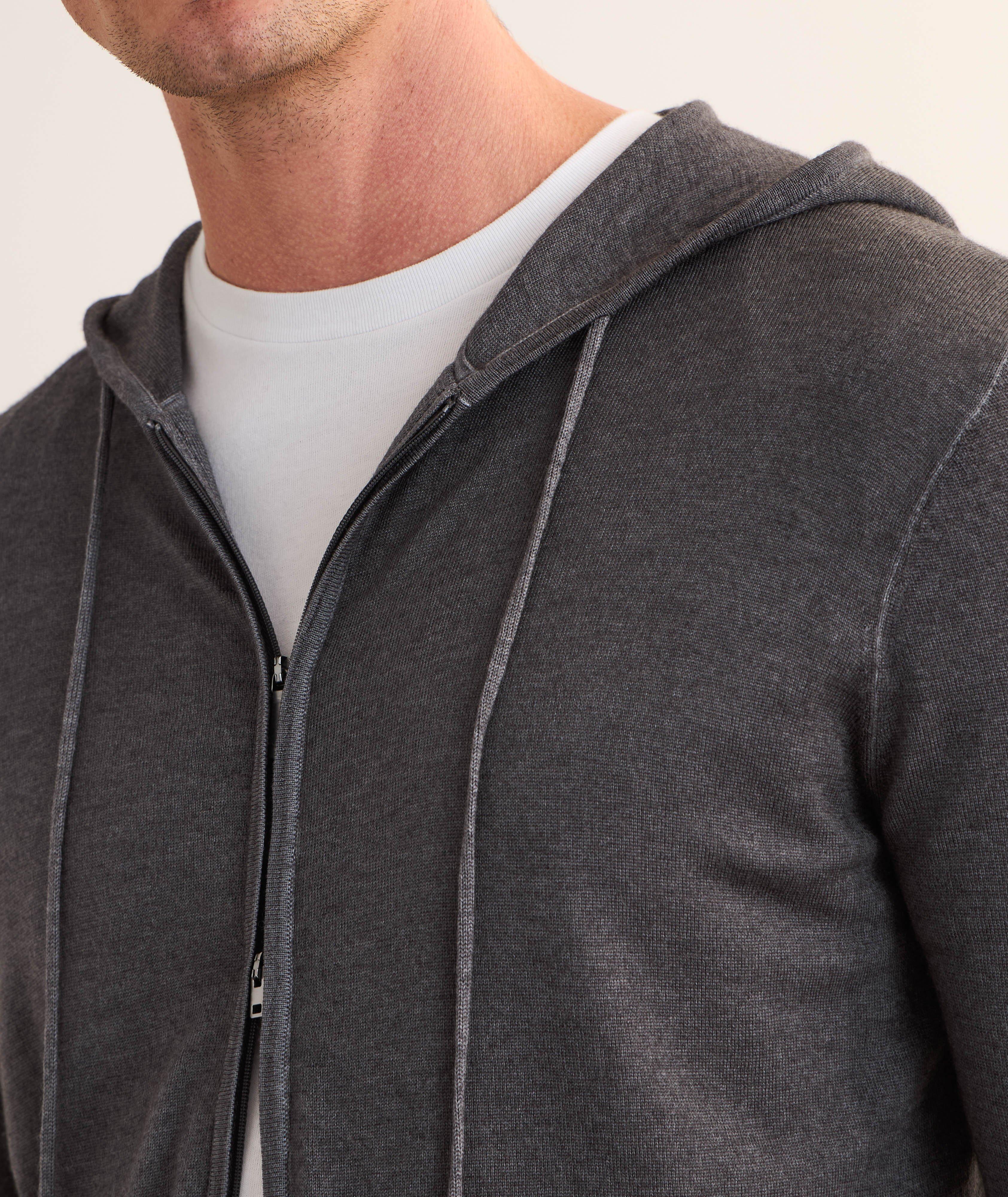 Extrafine Full-Zip Hooded Sweater image 3
