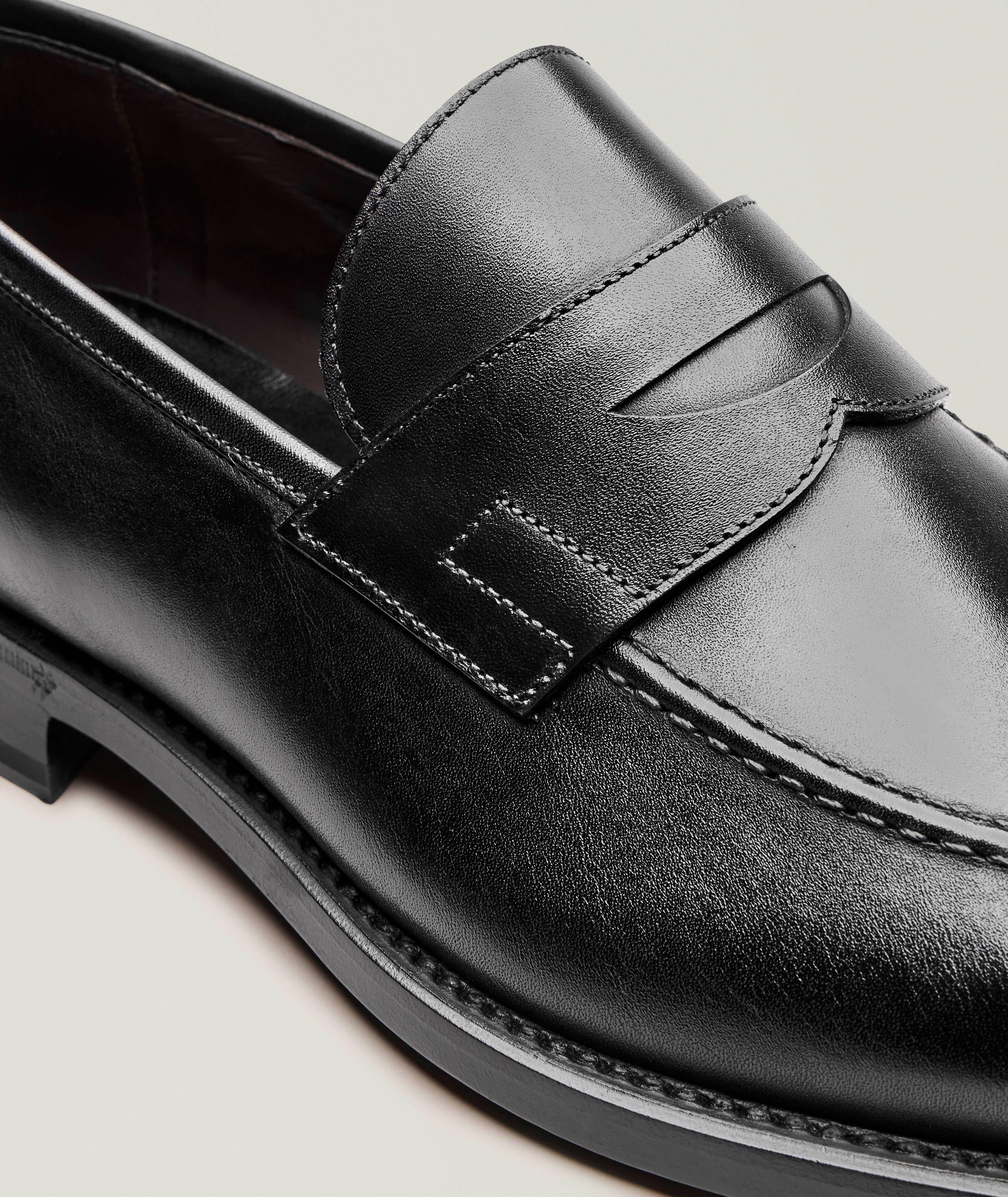 Leather Penny Loafers image 2