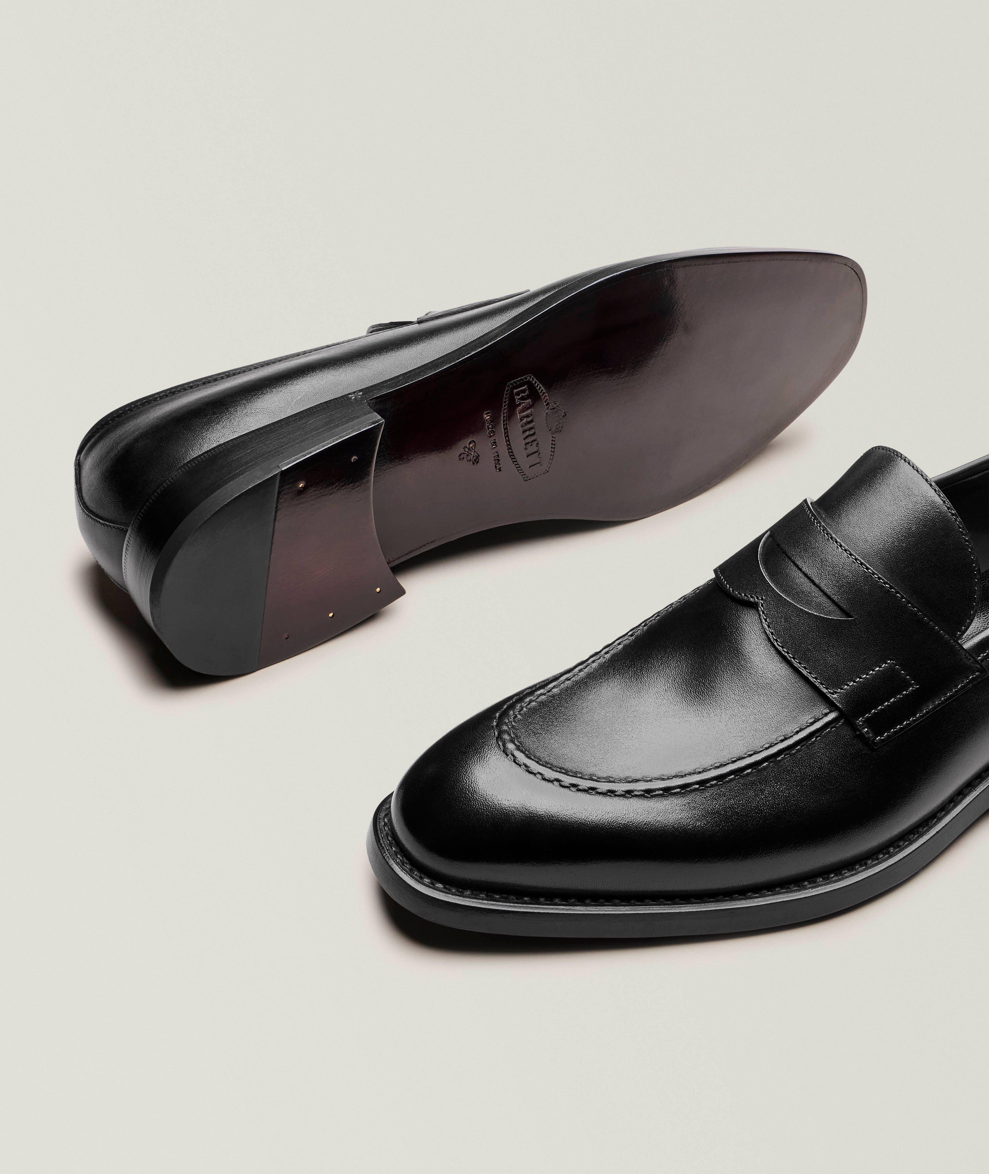 Leather Penny Loafers image 3
