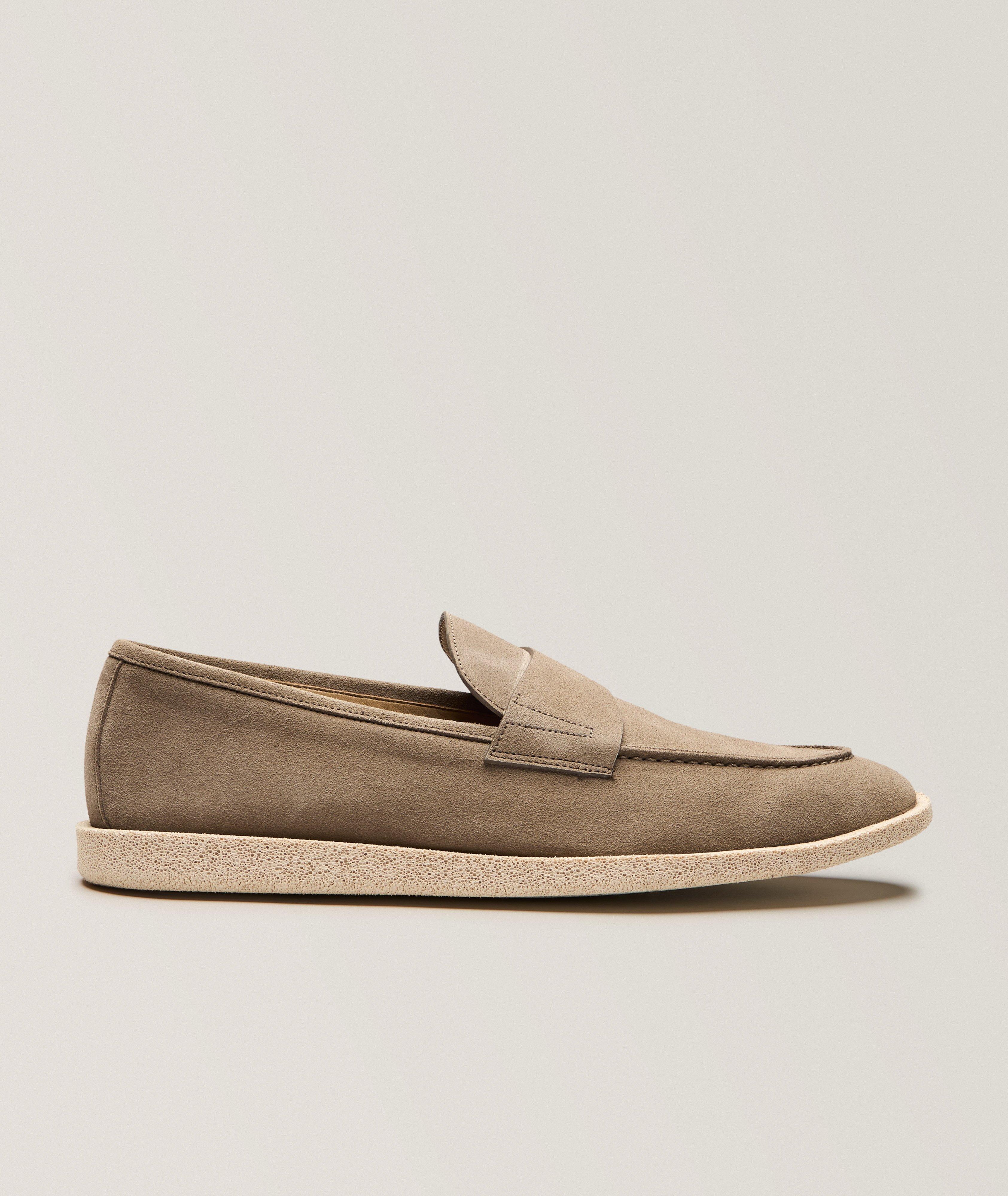 Barrett Suede Penny Loafers 