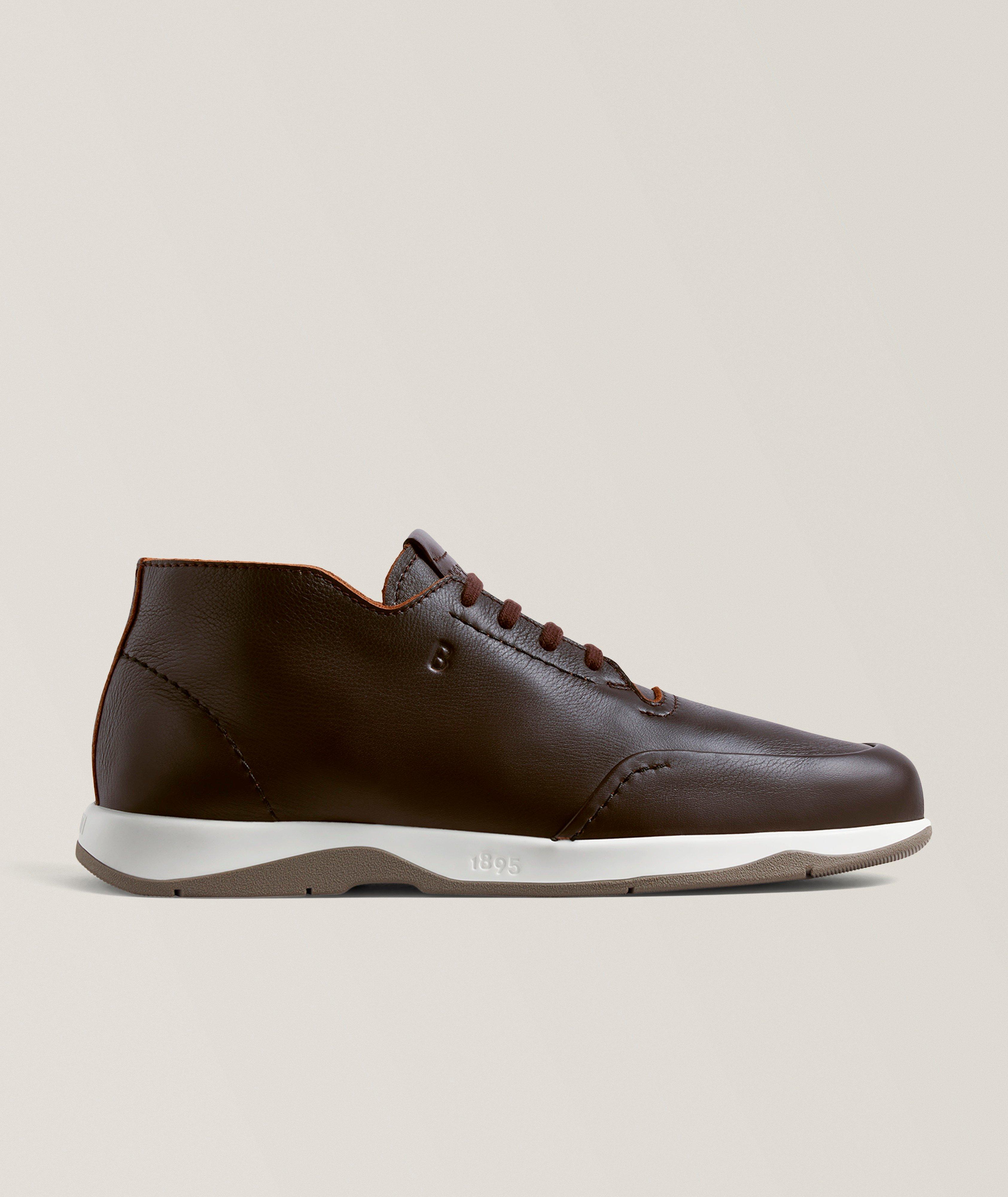 Berluti Échappée Grained Leather Sneakers 