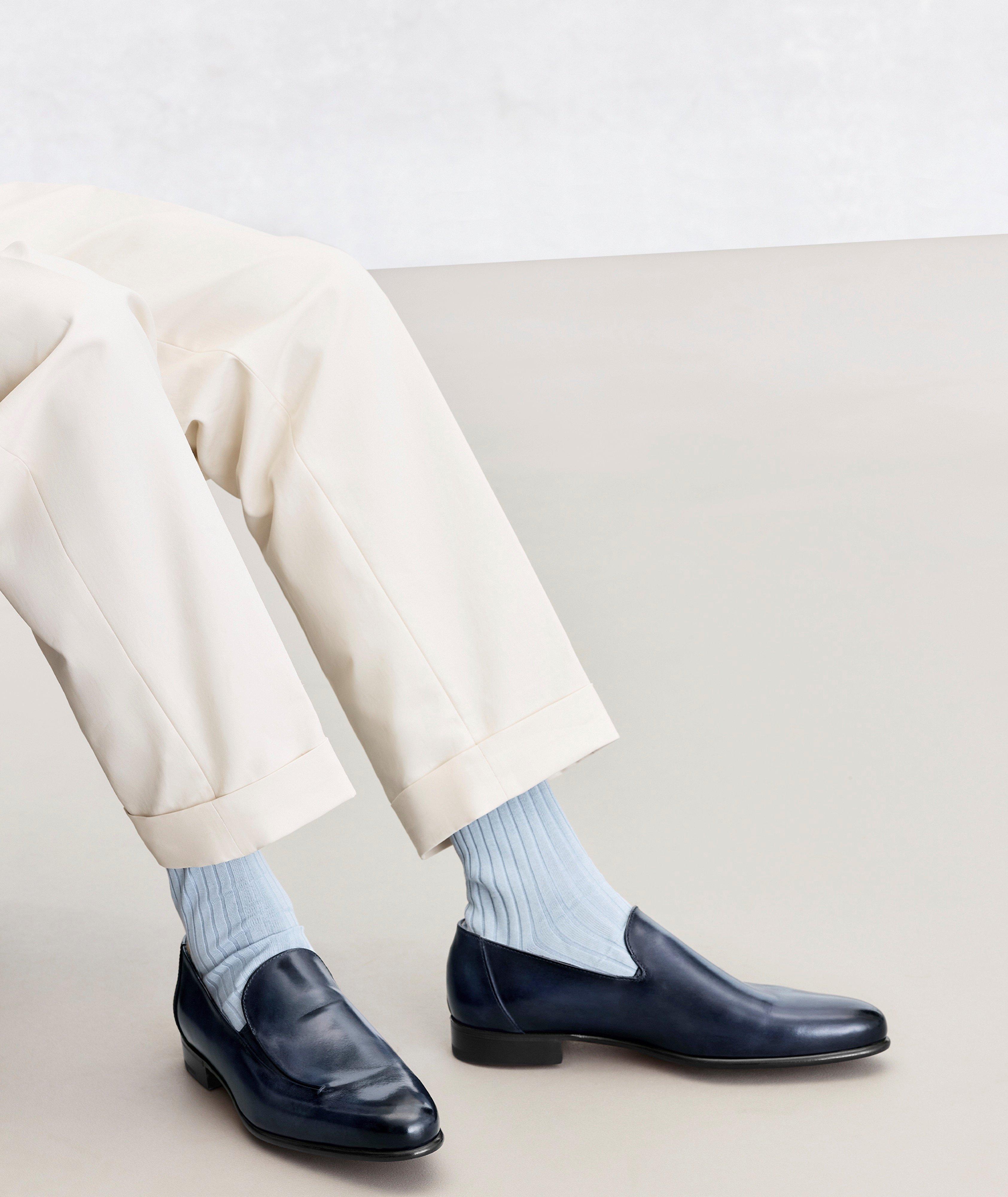 Gaspard Galet Neo Venezia Leather Loafers image 6