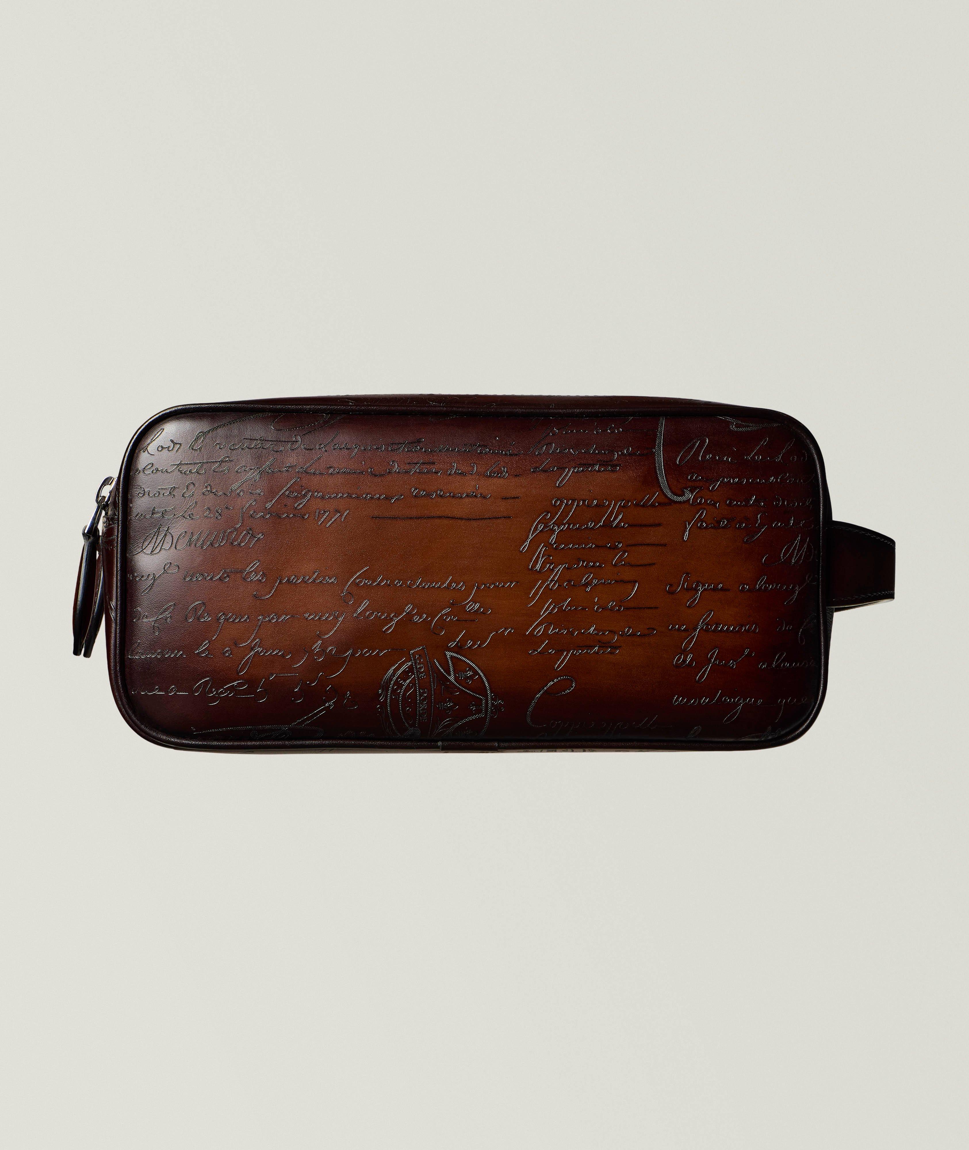Berluti Scritto Venezia Leather Toiletry Bag | Bags & Cases