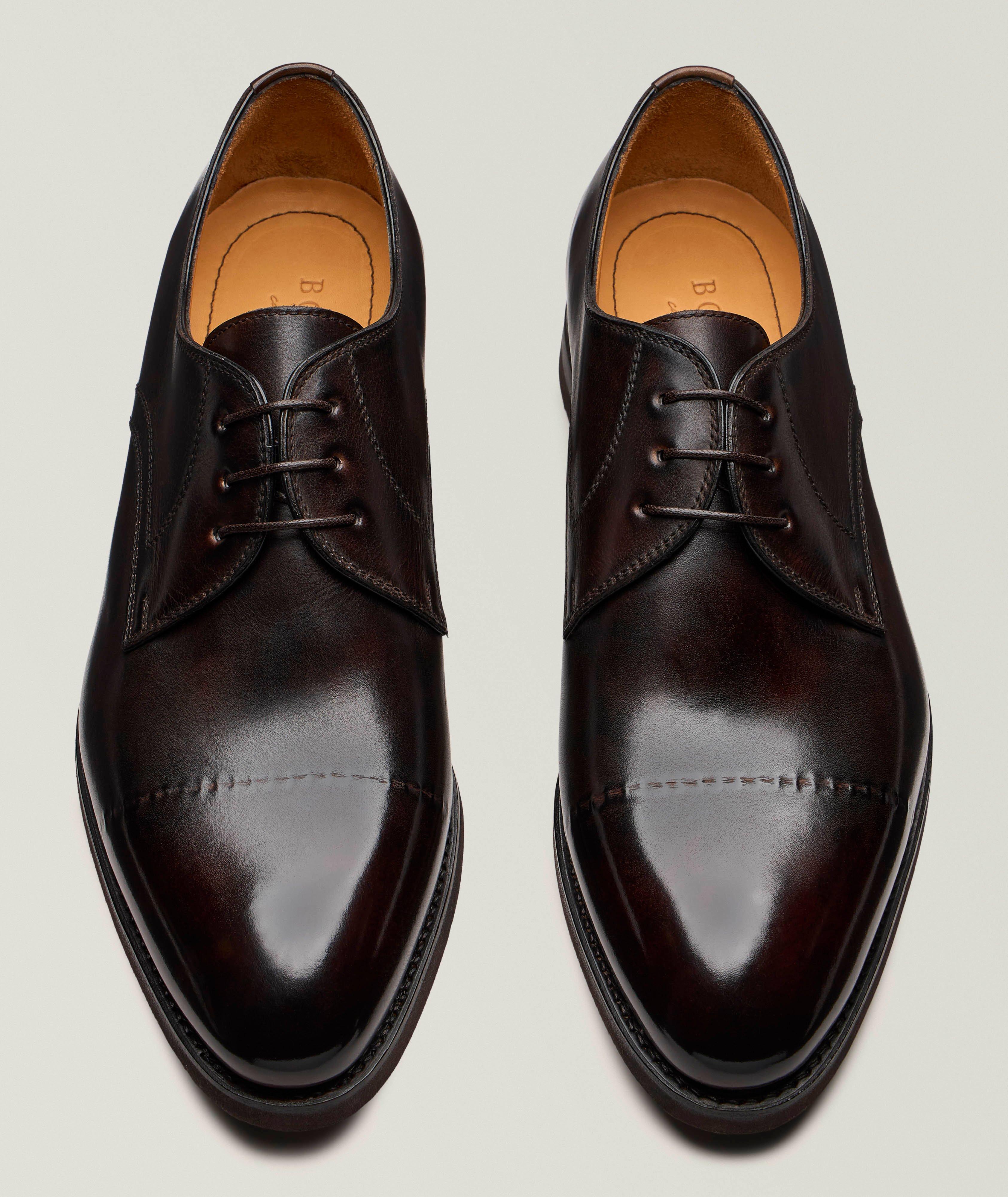 Umberto Reverse Stitch Leather Derbies image 1