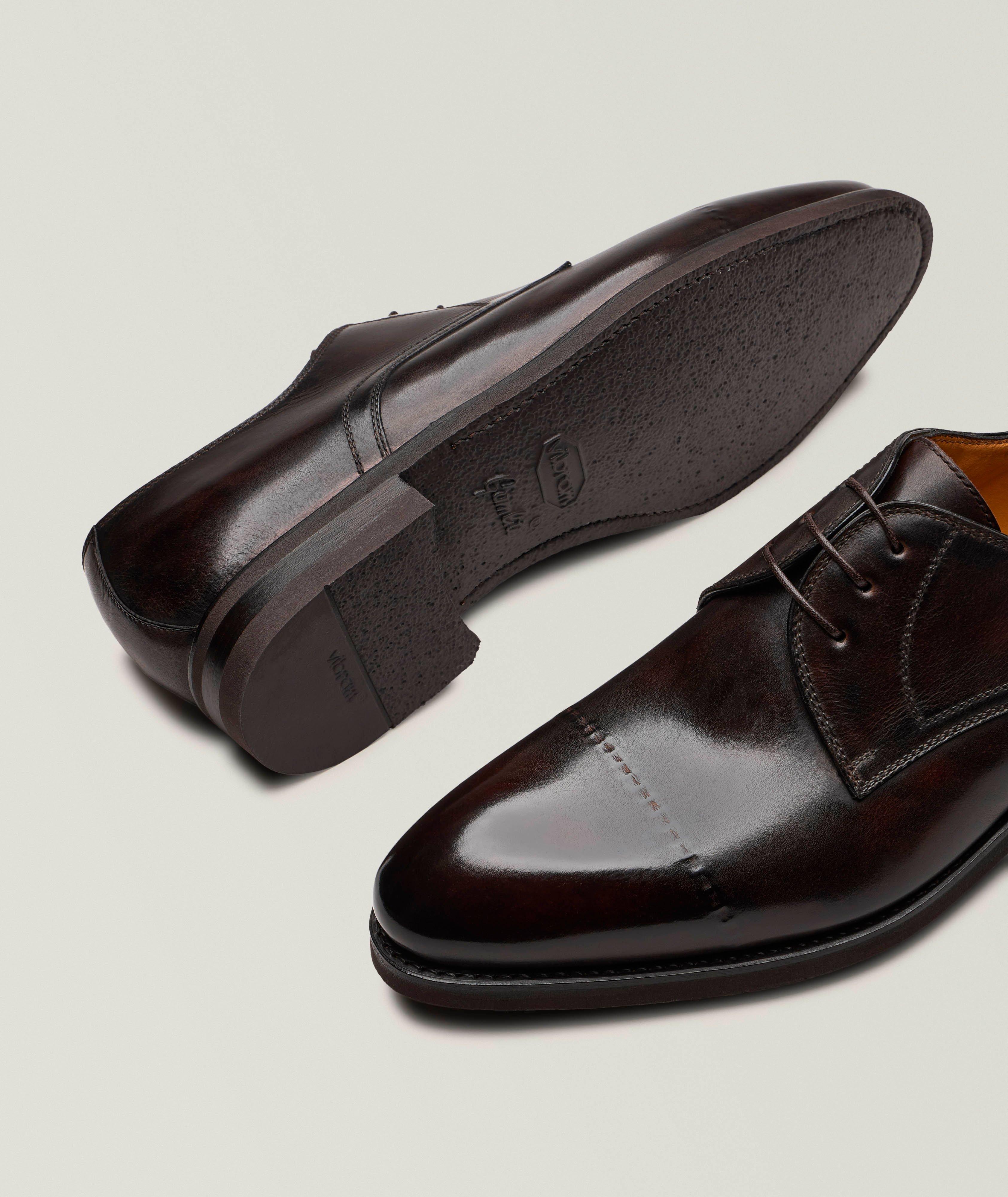 Umberto Reverse Stitch Leather Derbies image 3