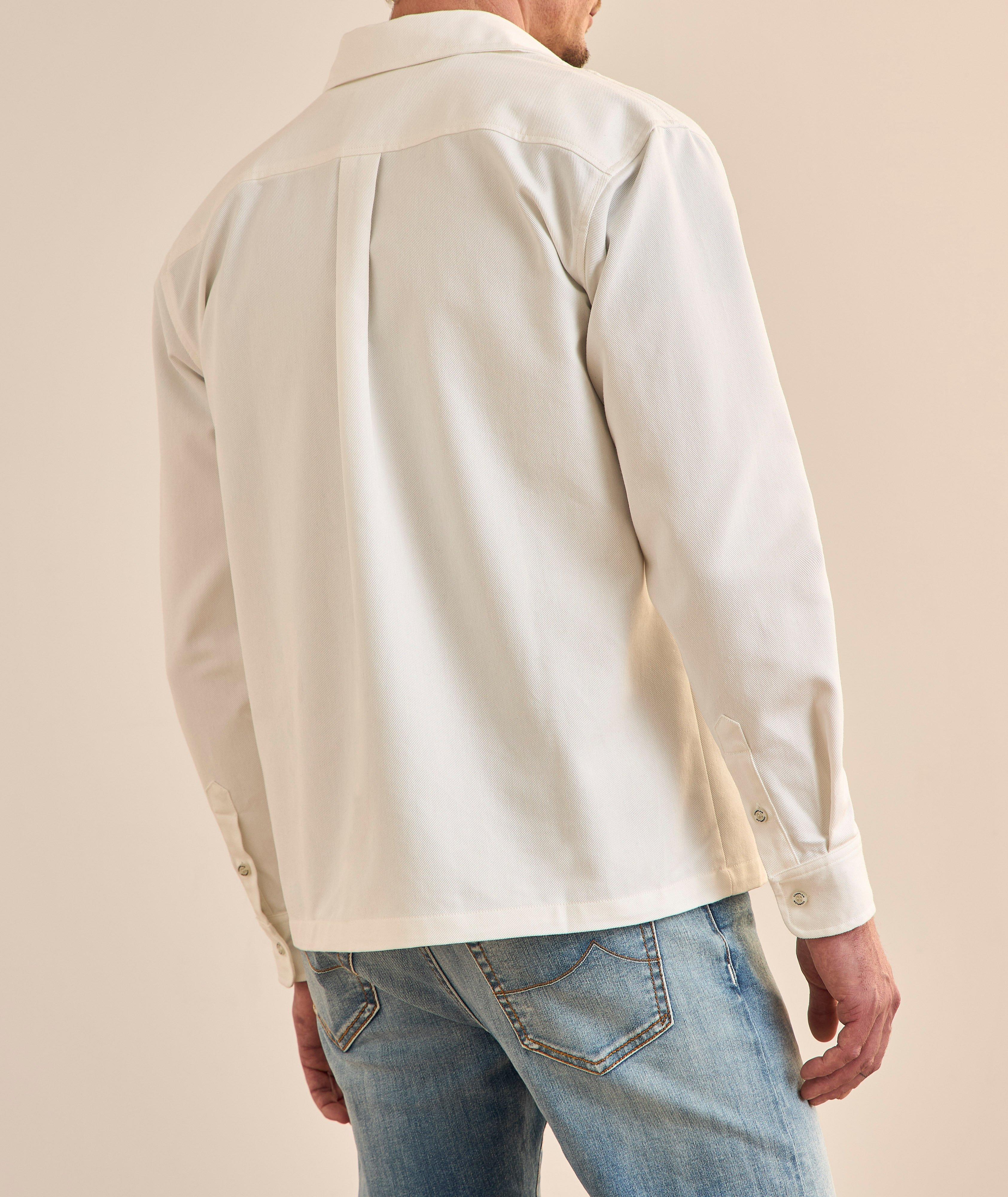 Twill Denim Pocket Overshirt  image 2