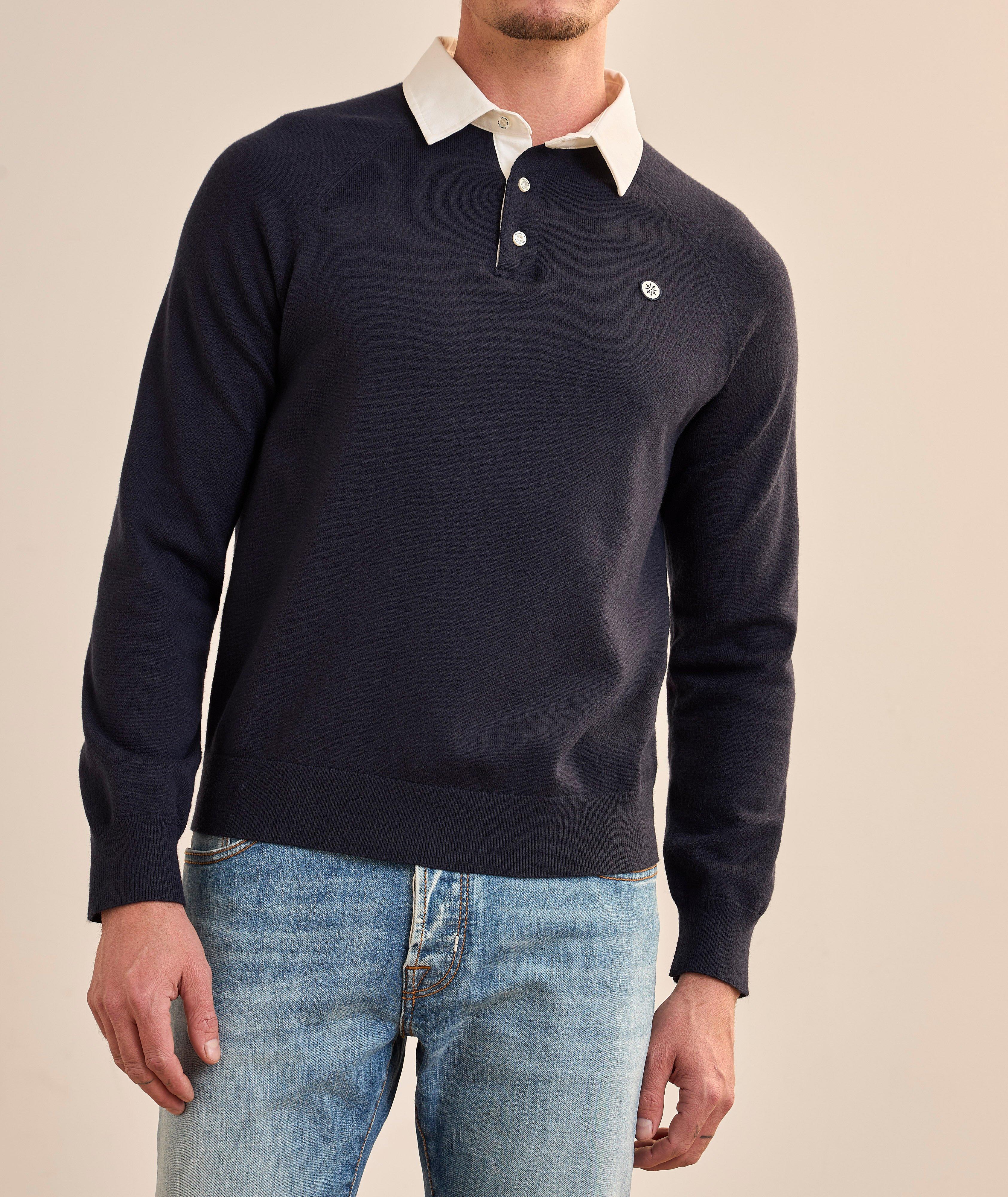 Knit Rugby Polo  image 1