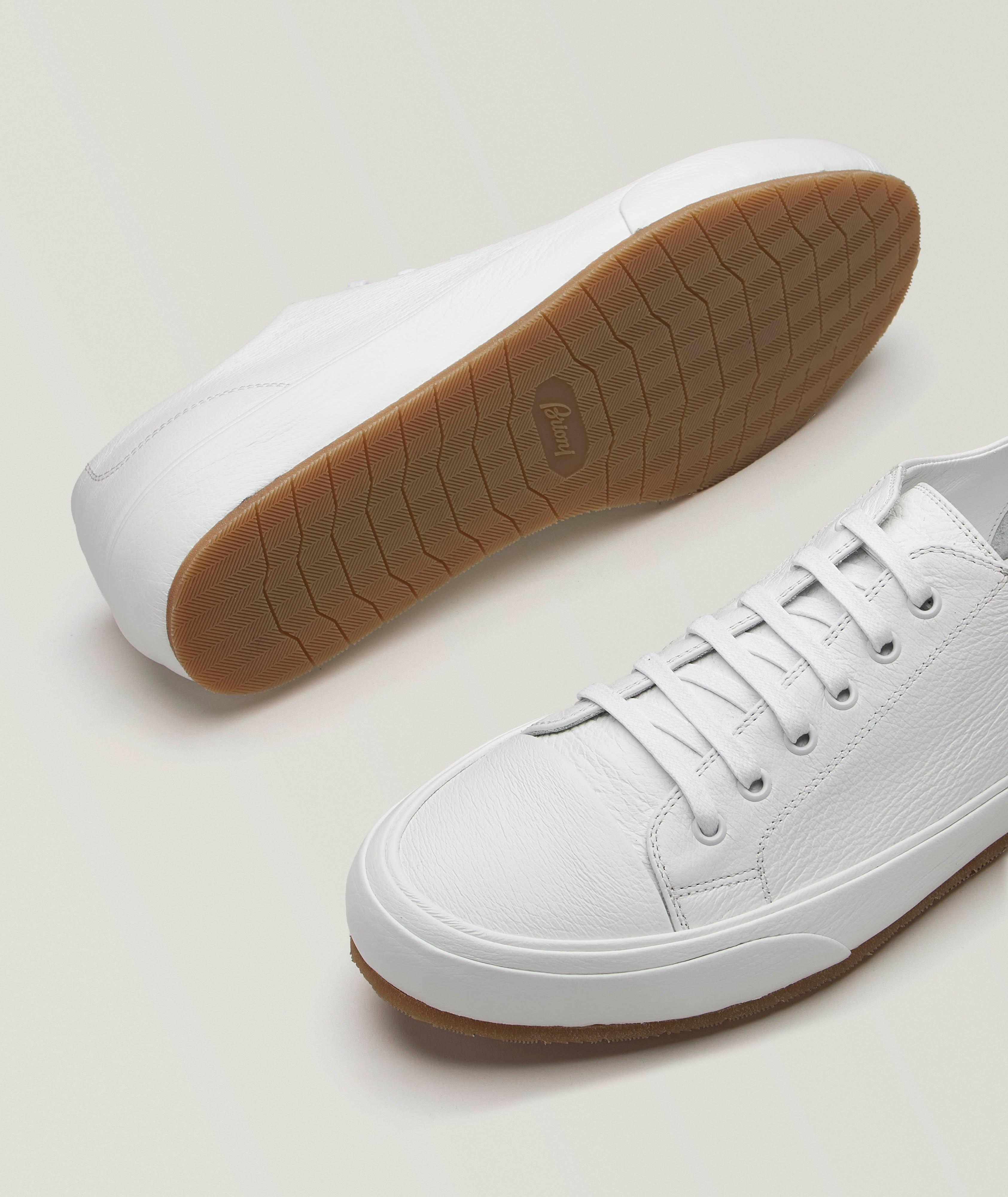 Deerskin Leather Tennis Sneakers  image 3