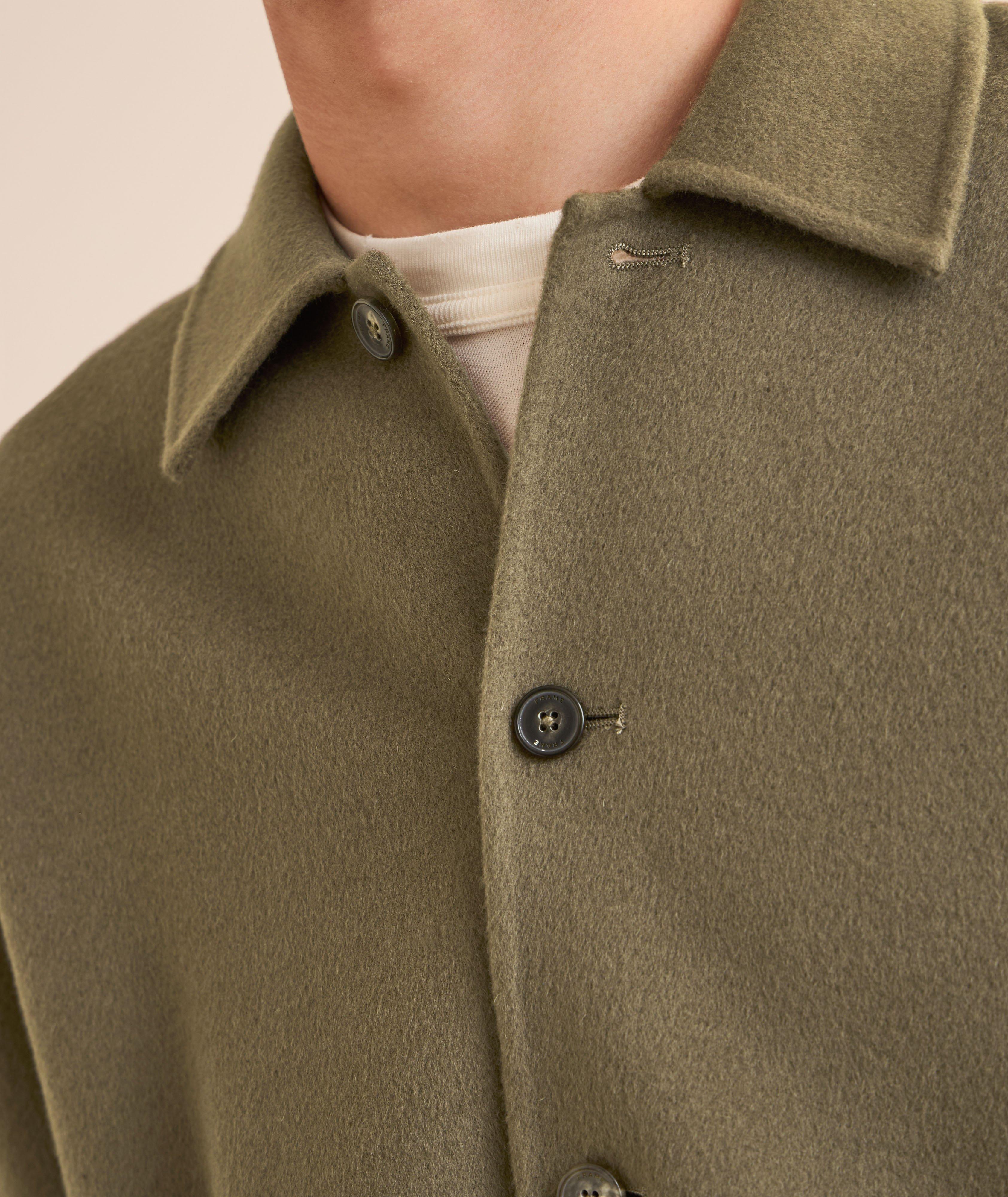 Double Face Wool Shirt Jacket image 3