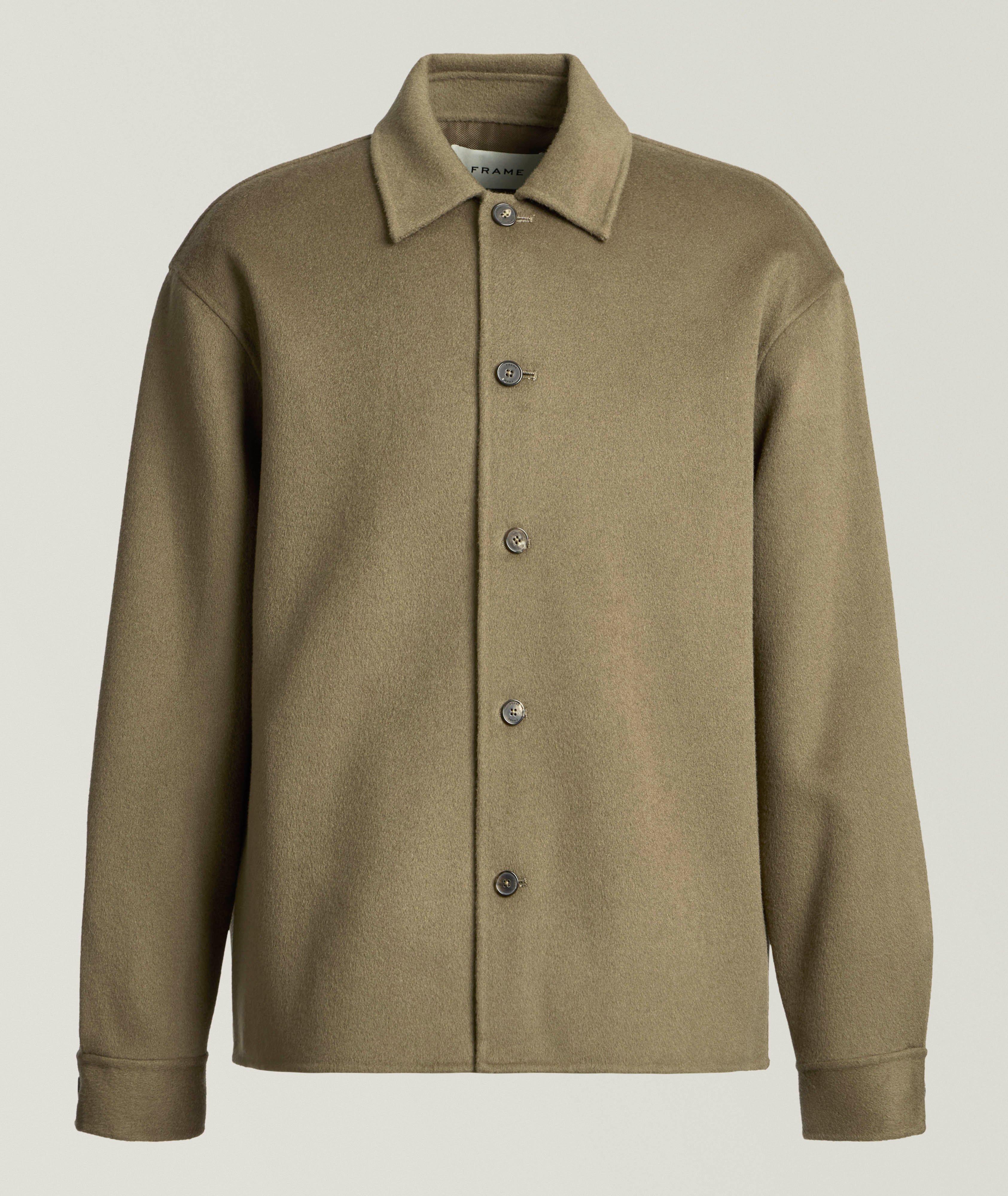 Double Face Wool Shirt Jacket image 0