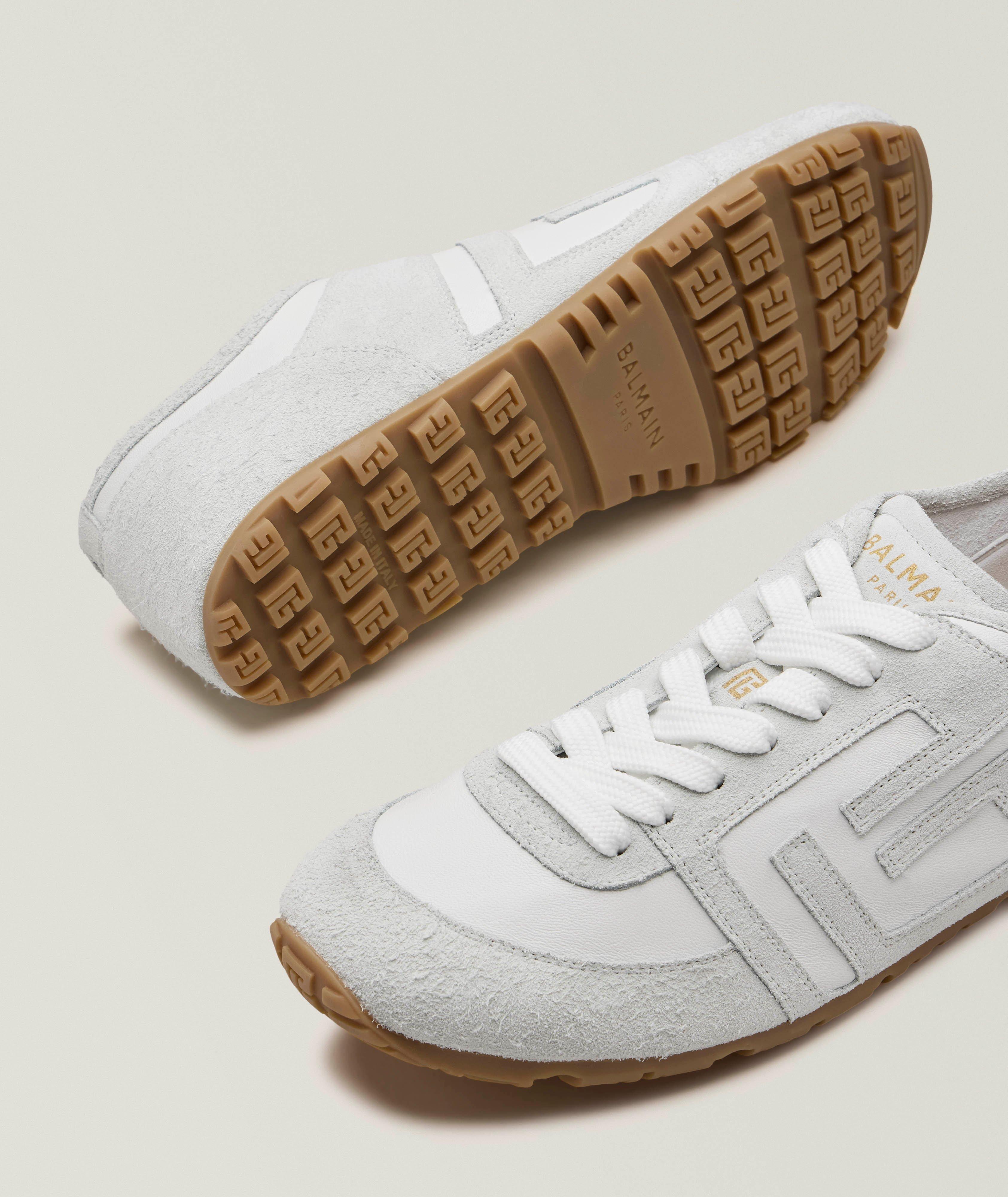 Racer 45 Leather & Suede Sneakers image 3