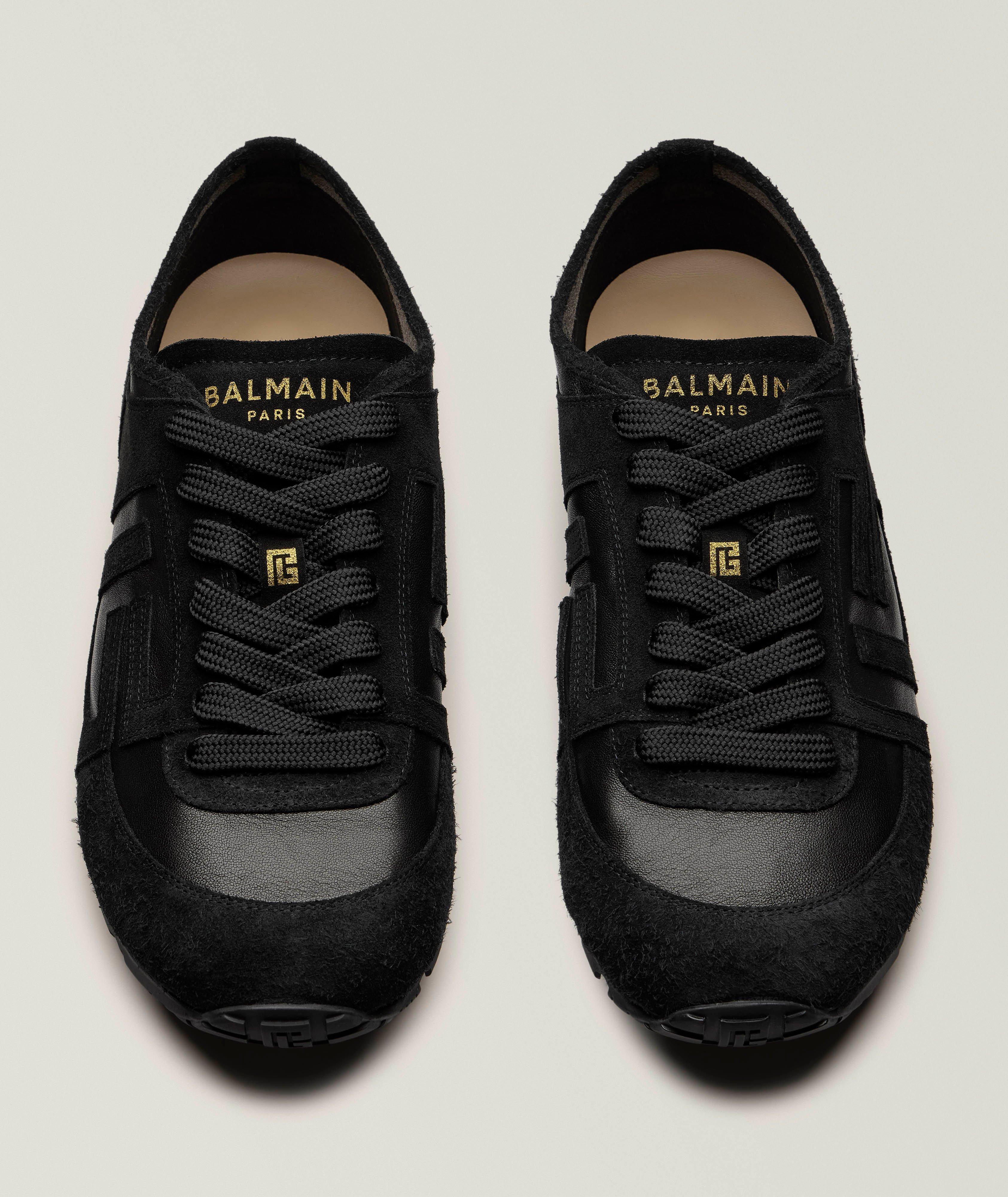 Racer 45 Leather & Suede Sneakers image 1