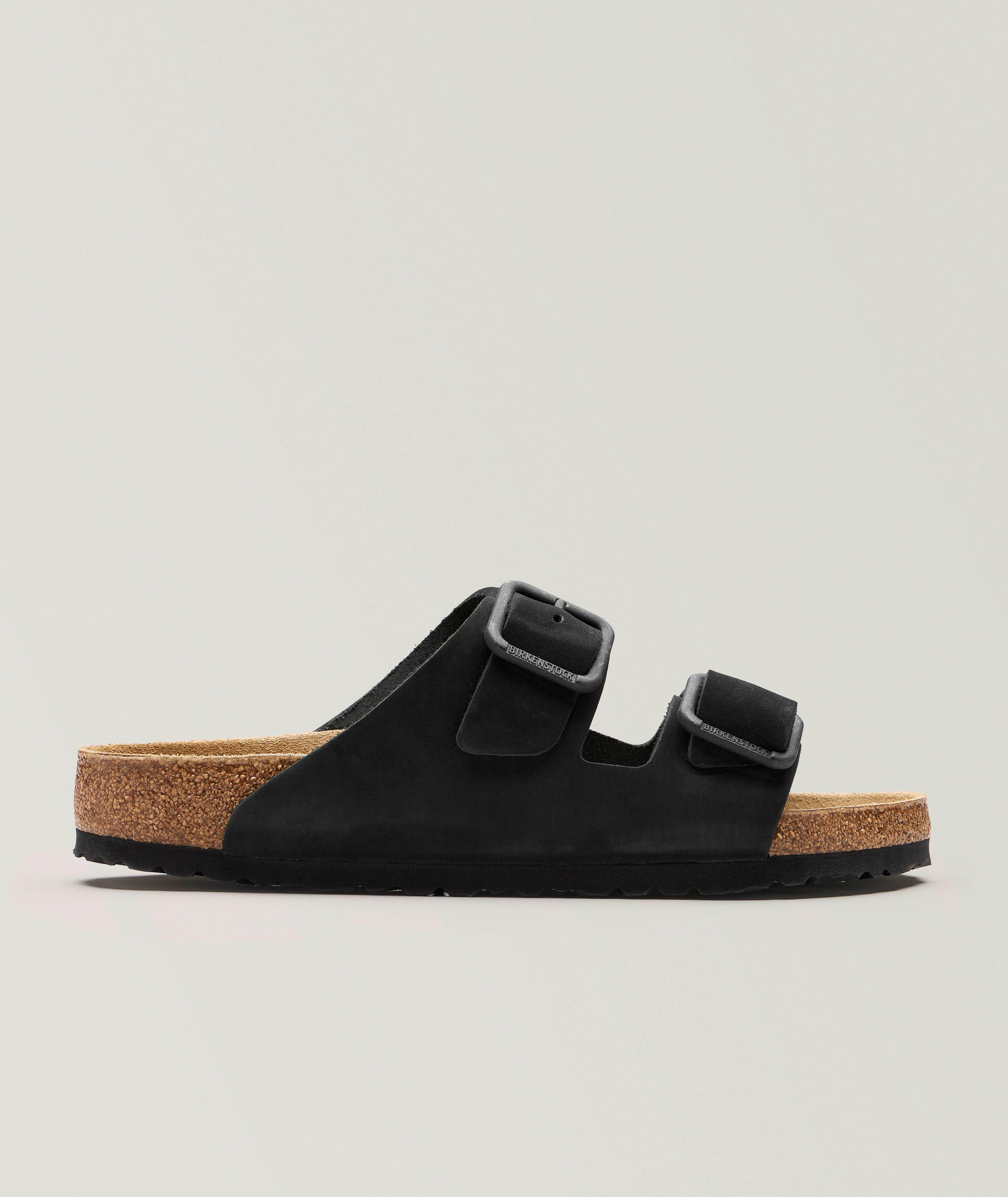 Arizona Wire Buckle Suede Leather Sandals image 0