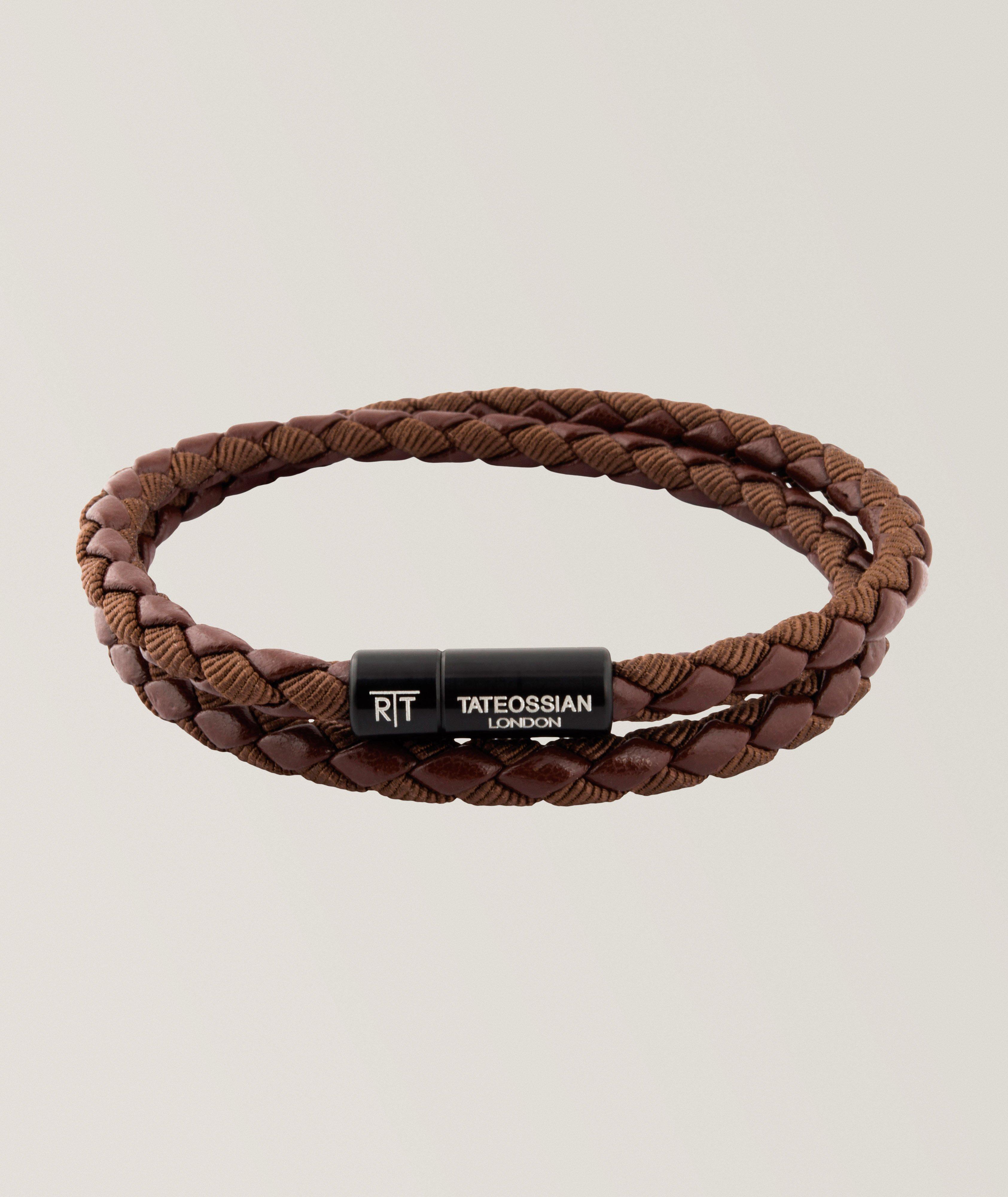 Bracelet Chelsea en cuir double tour image 0