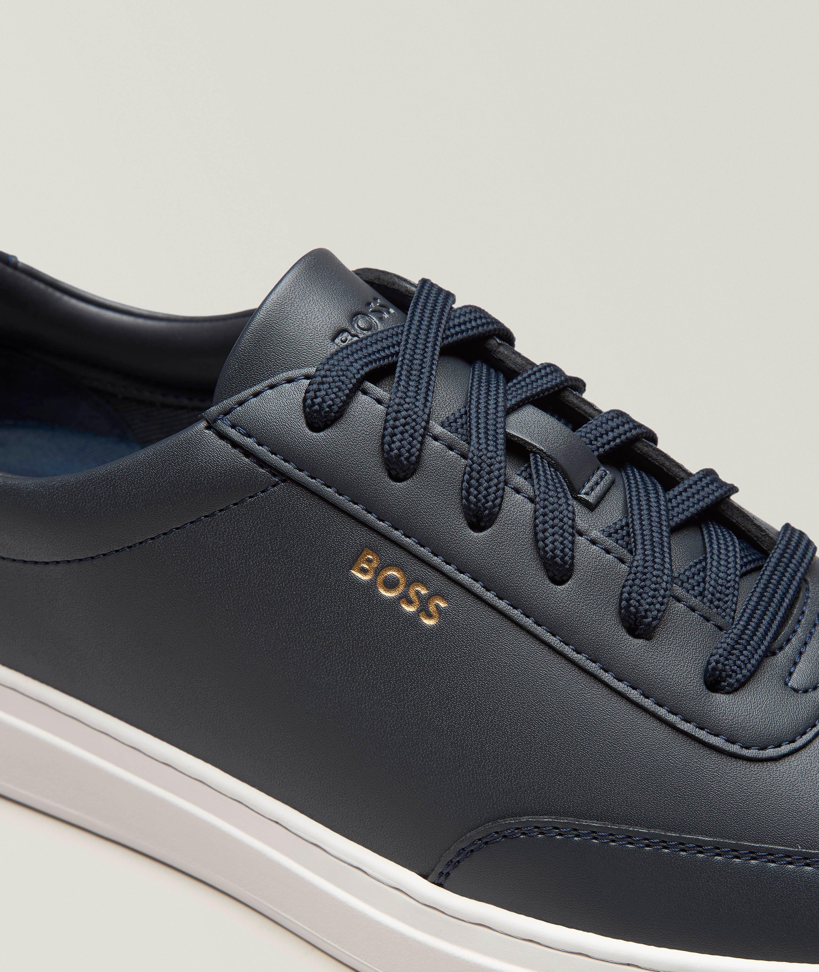Kieran Leather Tennis Sneakers image 2