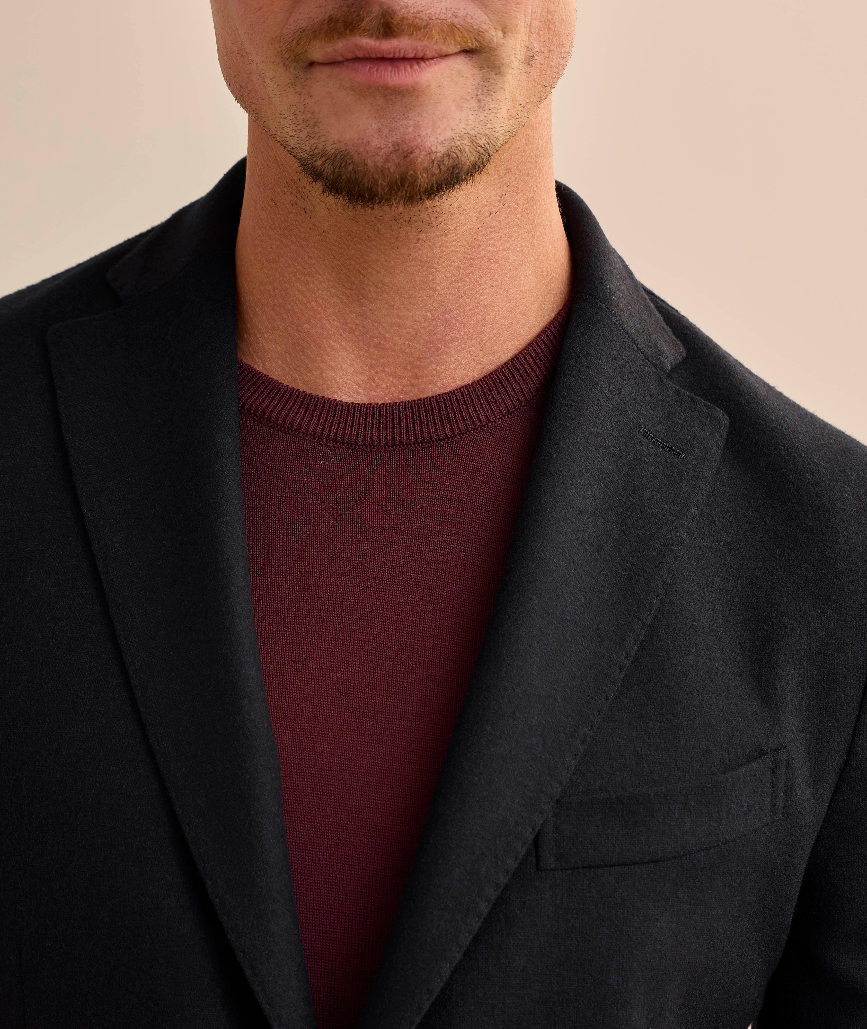 Flannel Virgin Wool-Blend Sport Jacket image 3