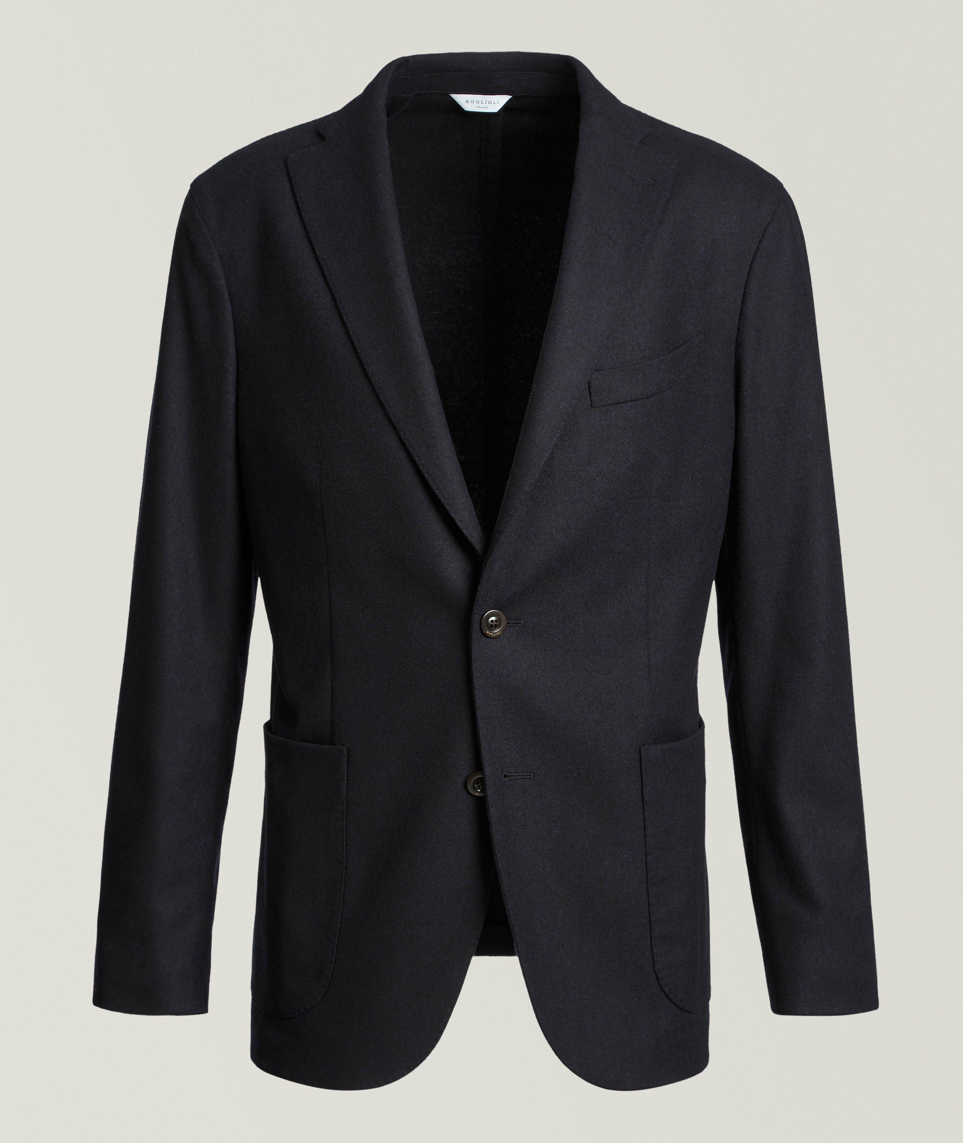 Flannel Virgin Wool-Blend Sport Jacket image 0