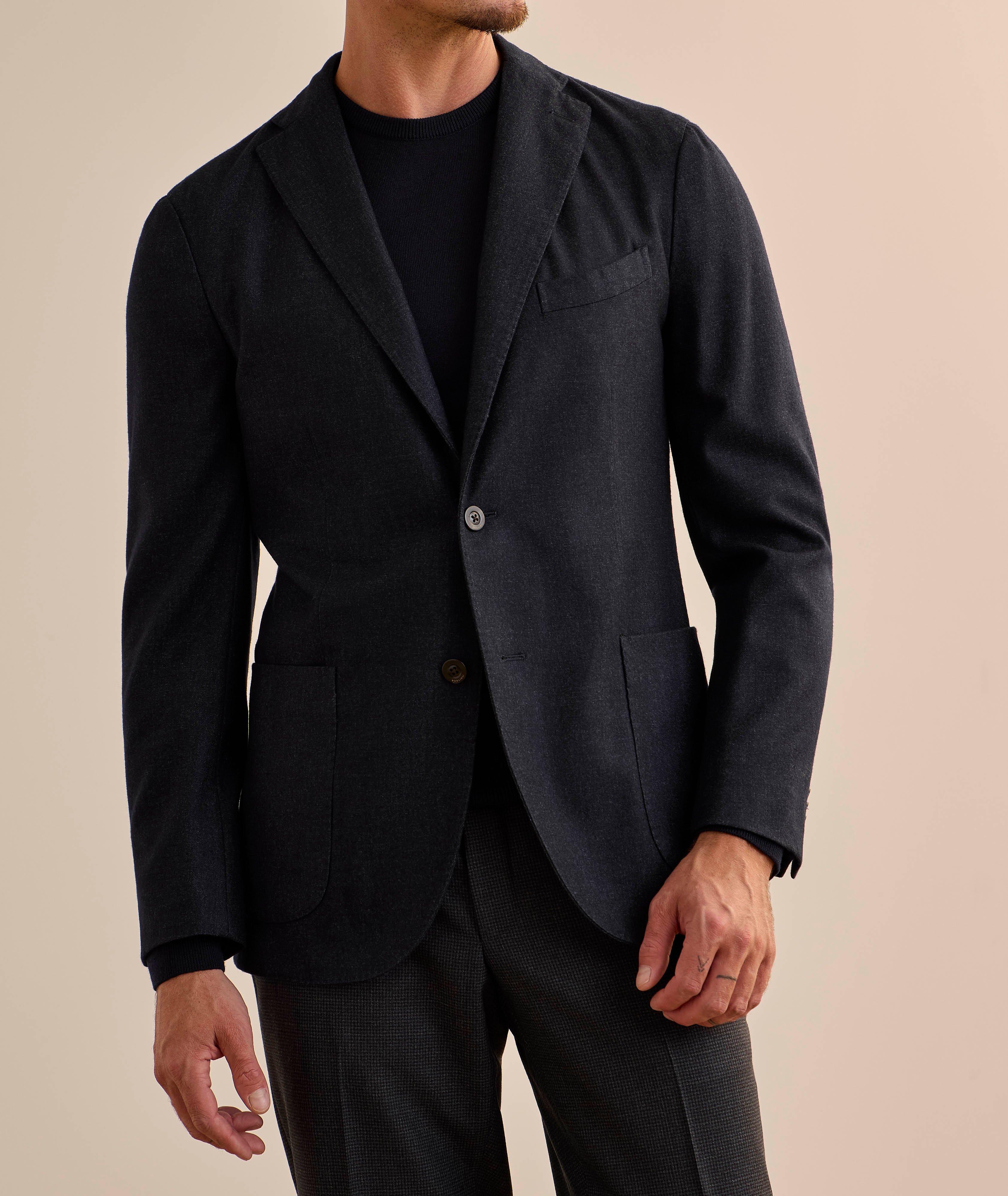 Garment Dyed Wool-Blend Sport Jacket image 1