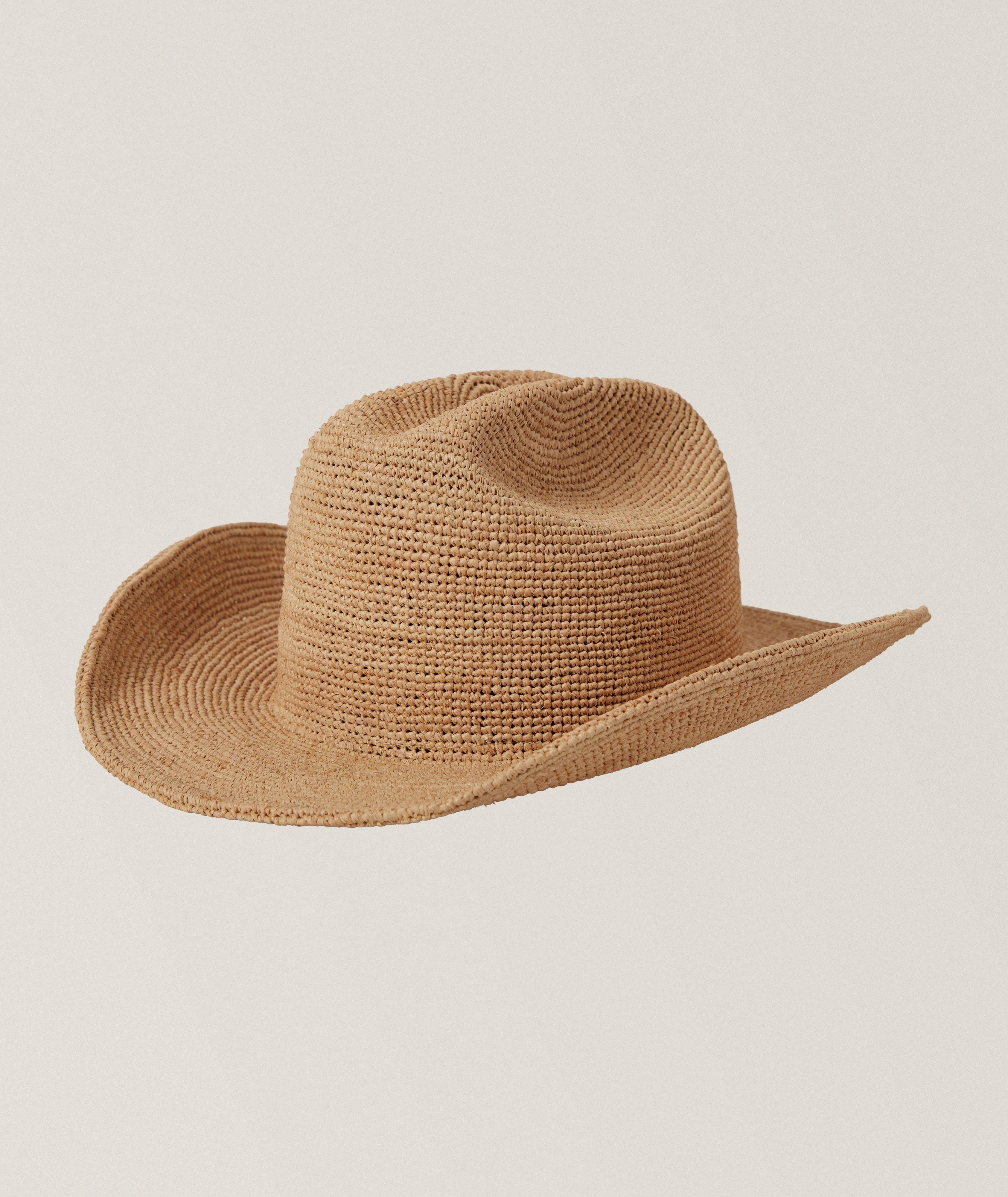 Odessa Straw Packable Cowboy Hat image 1