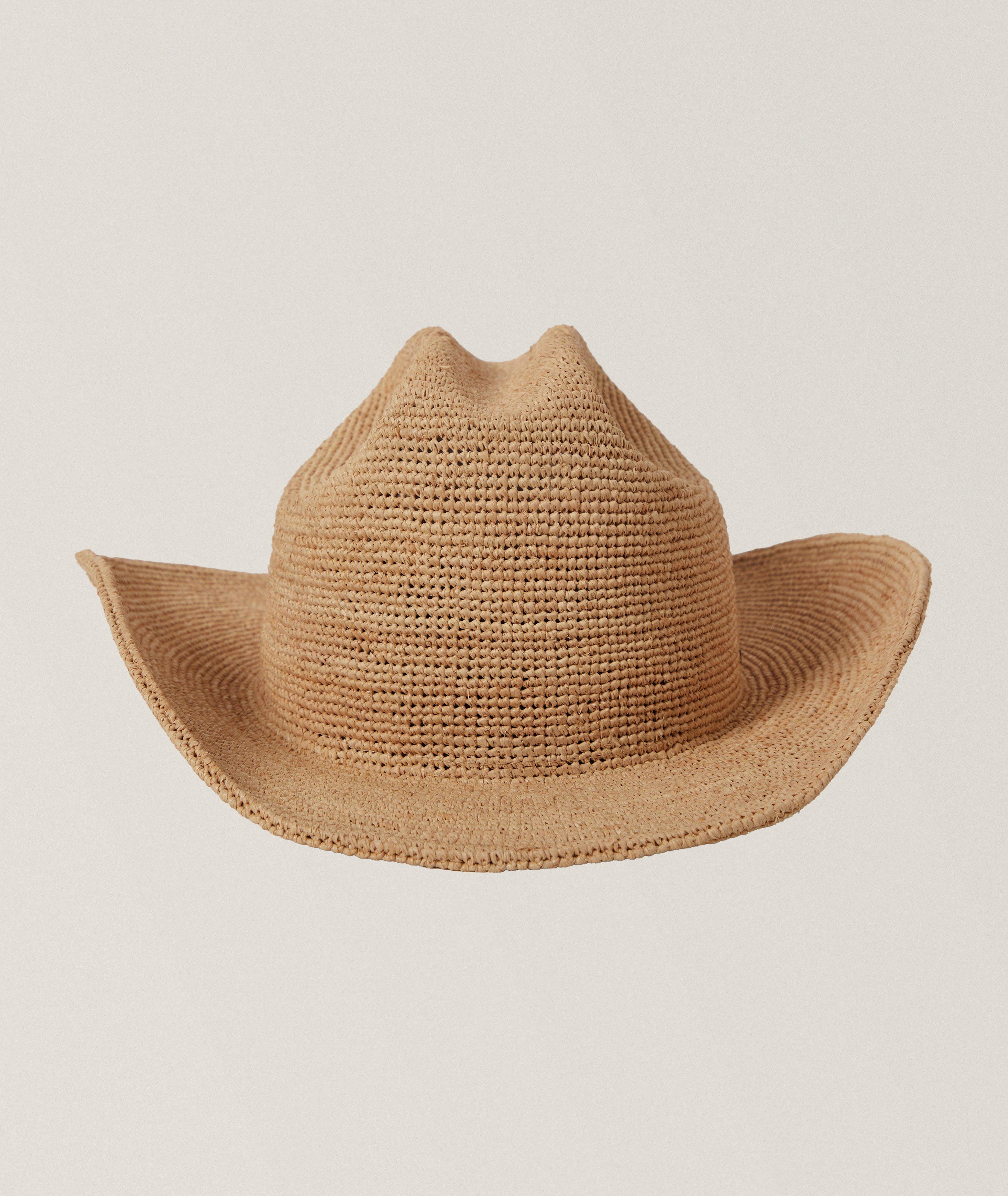 Odessa Straw Packable Cowboy Hat image 0