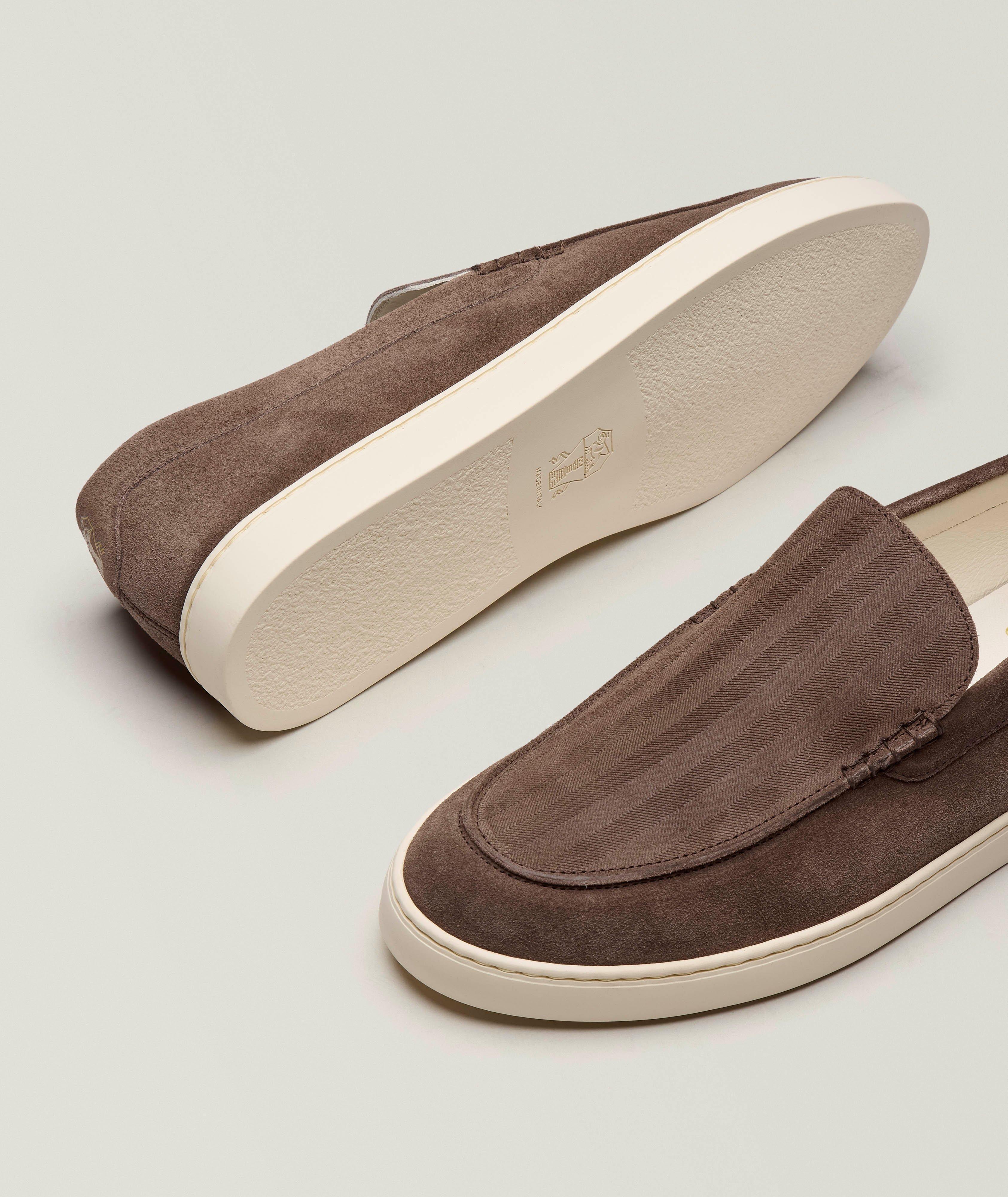Venetian Suede Slip-On Sneakers image 3