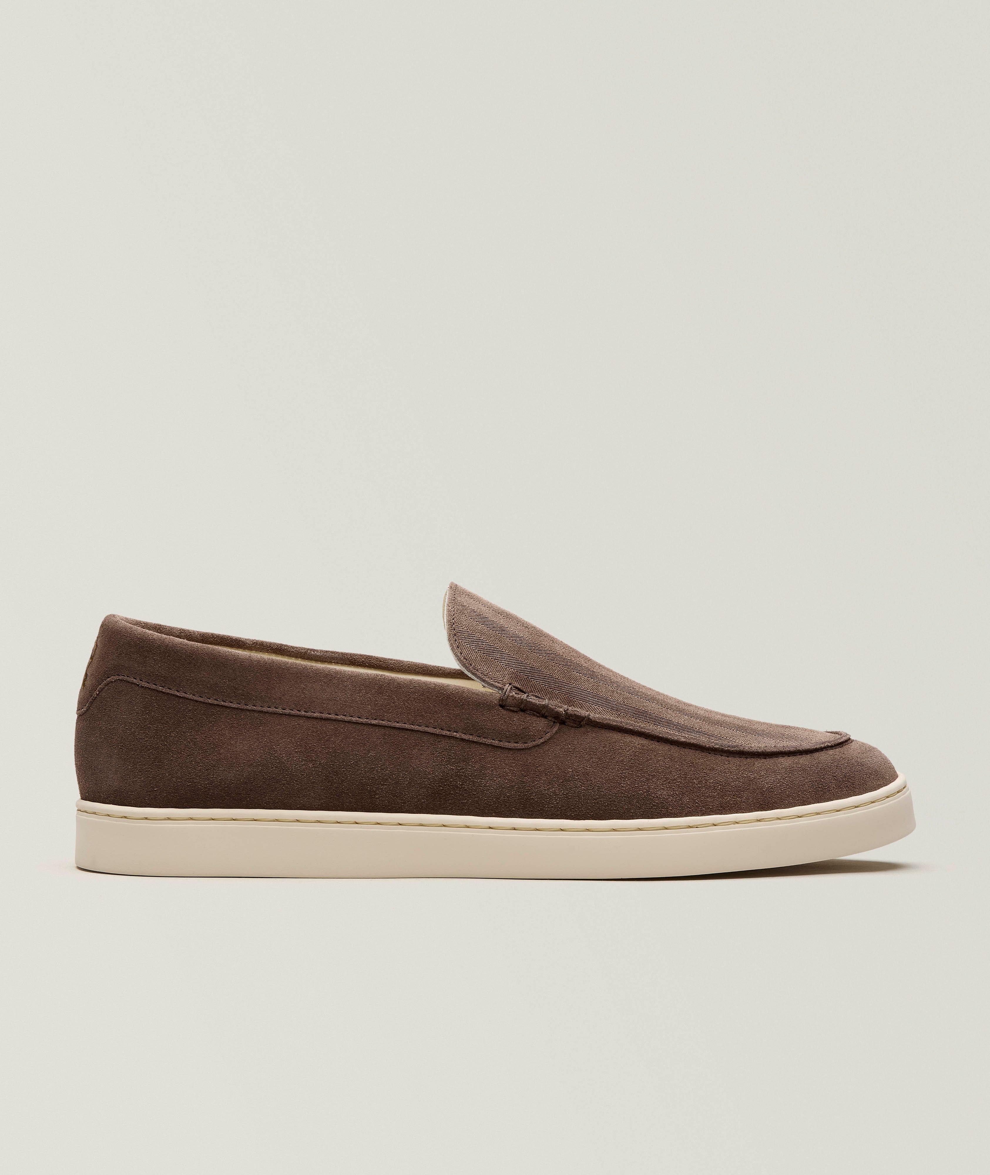 Venetian Suede Slip-On Sneakers image 0