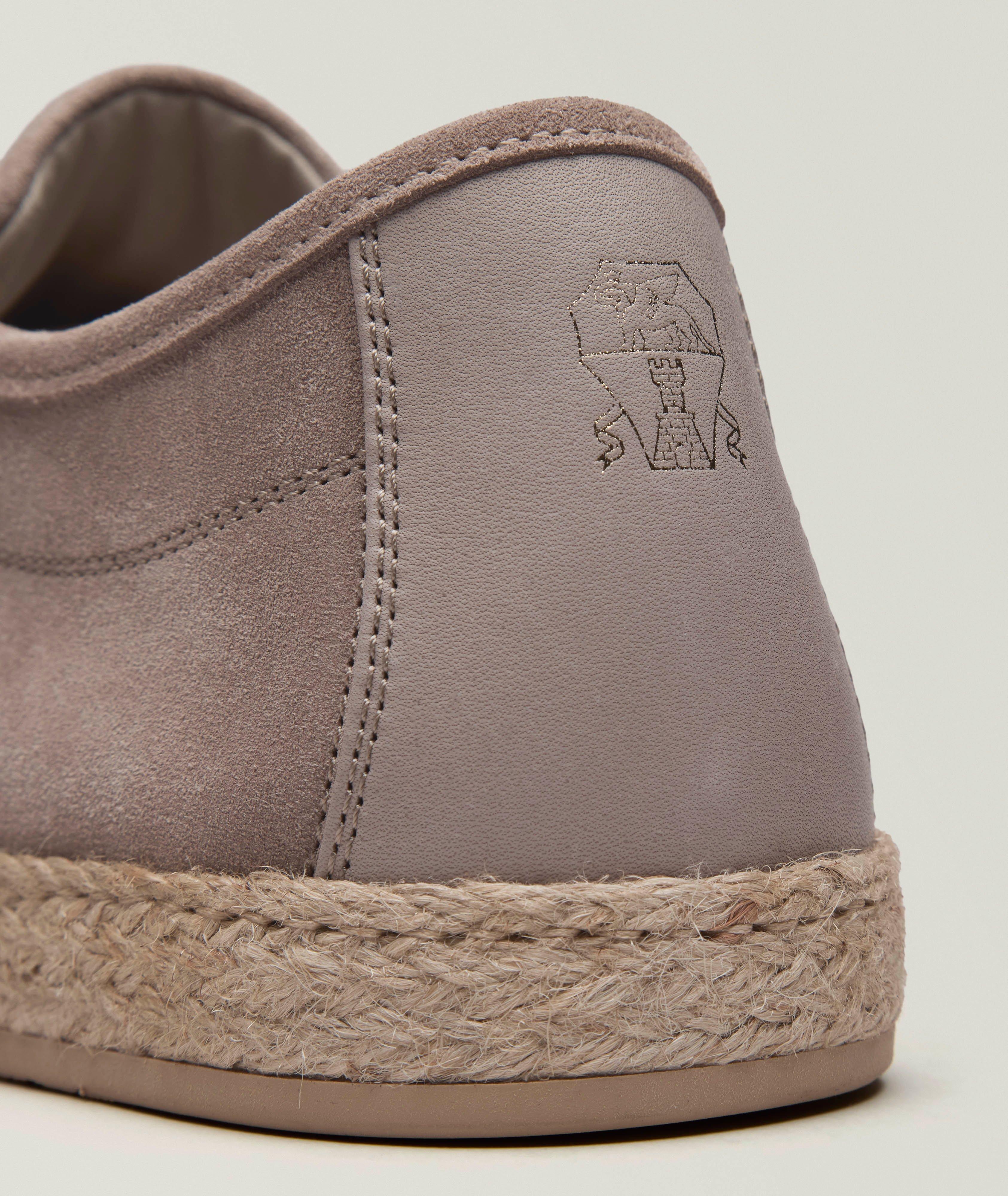 Suede Espadrille Sneakers image 2