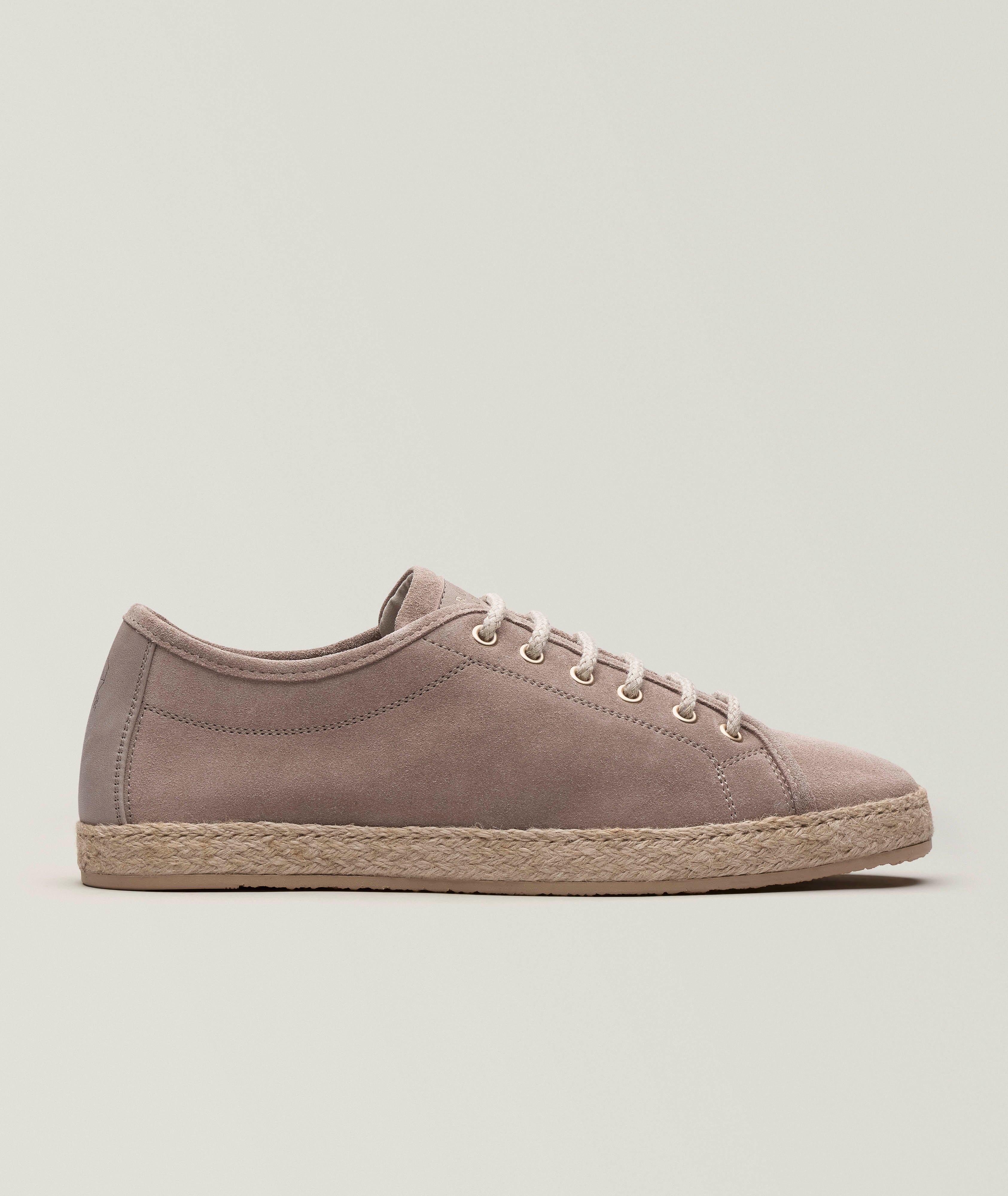 Suede Espadrille Sneakers image 0