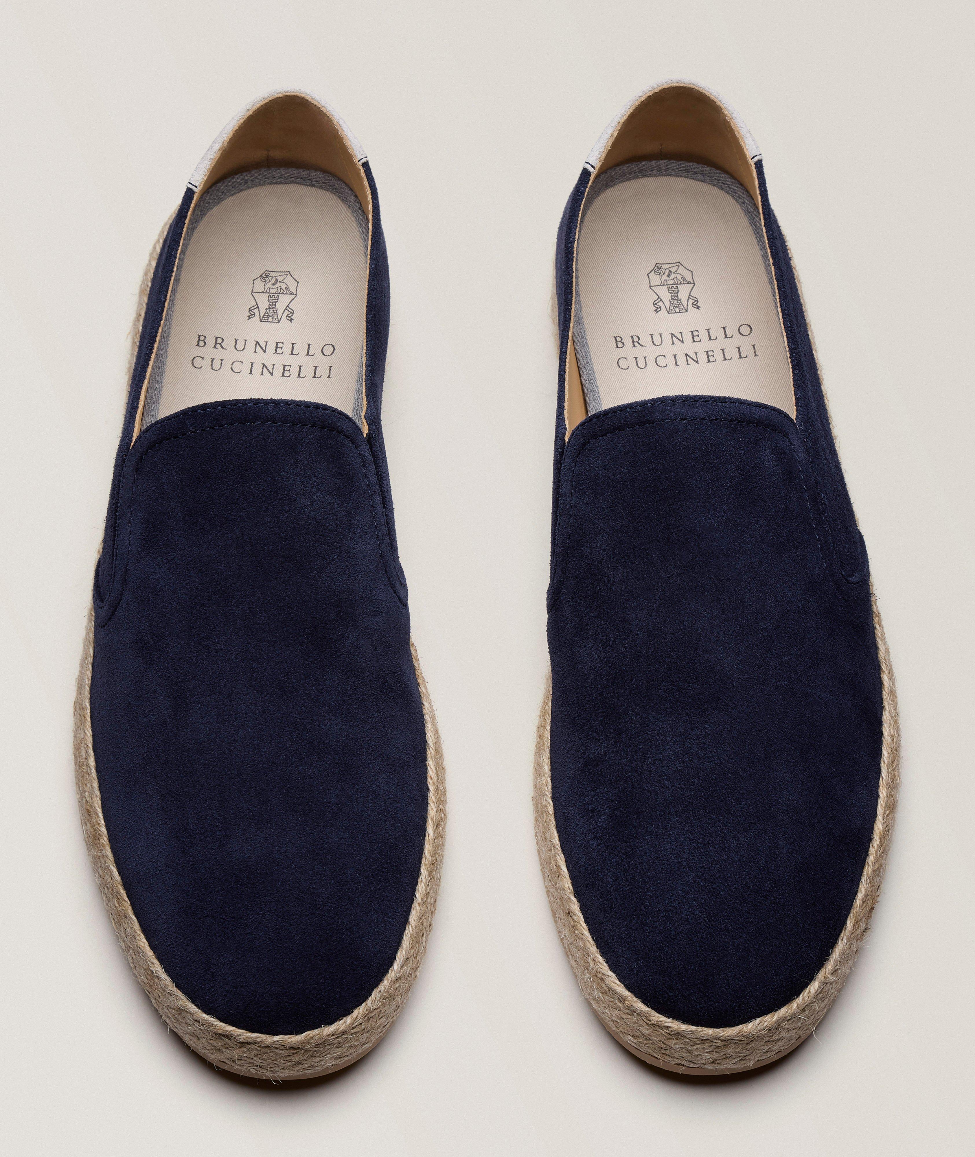 Suede Slip-On Espadrilles image 1