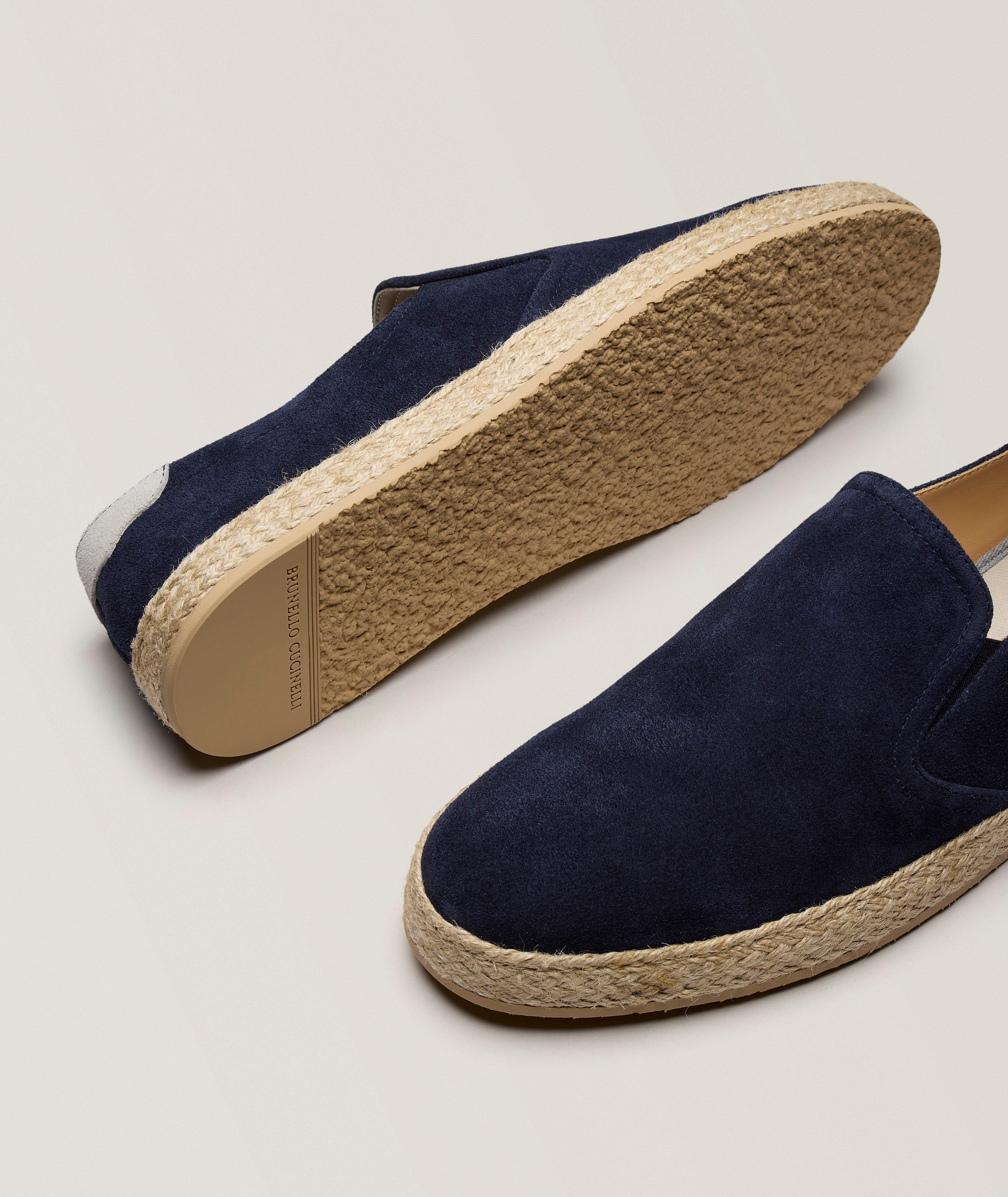 Suede Slip-On Espadrilles image 3
