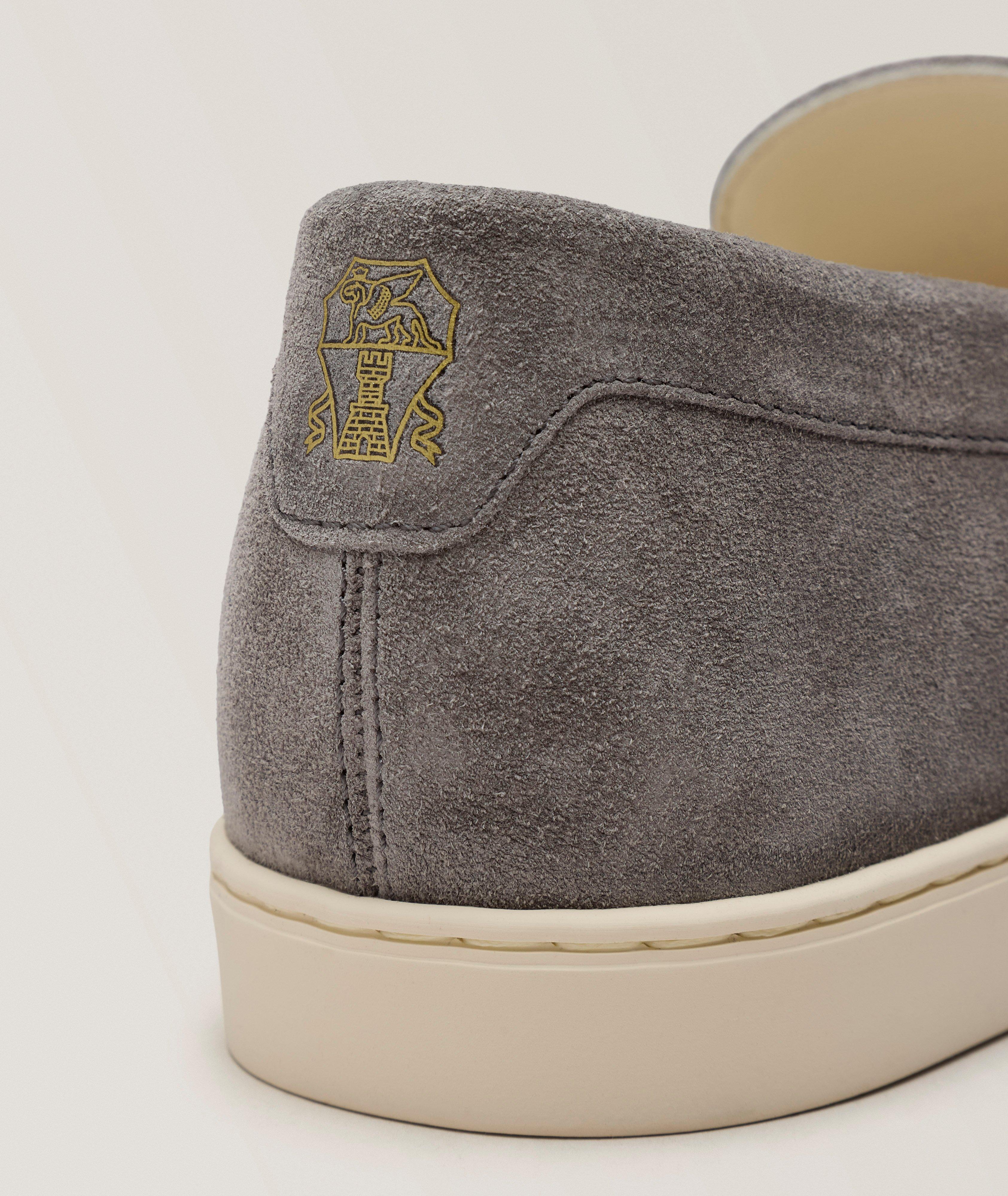 Venetian Suede Slip-On Sneakers image 2