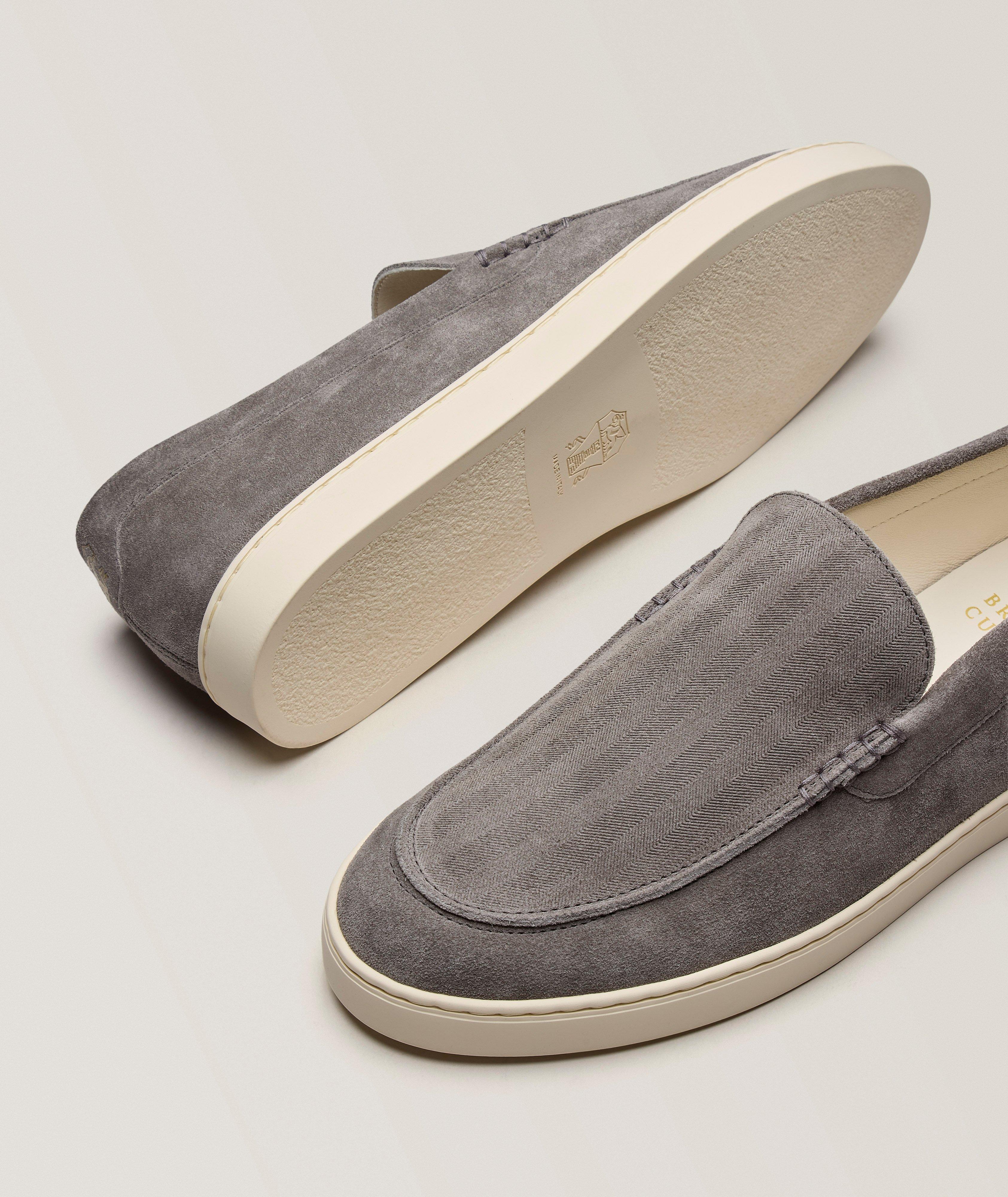 Venetian Suede Slip-On Sneakers image 3